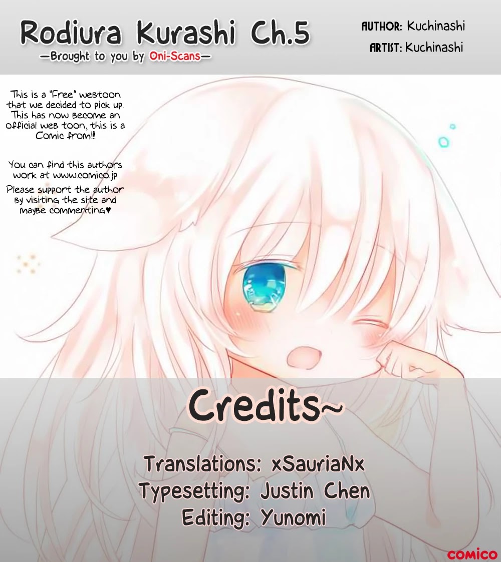 Rodiura Kurashi Chapter 1 page 1 - Chapter 1