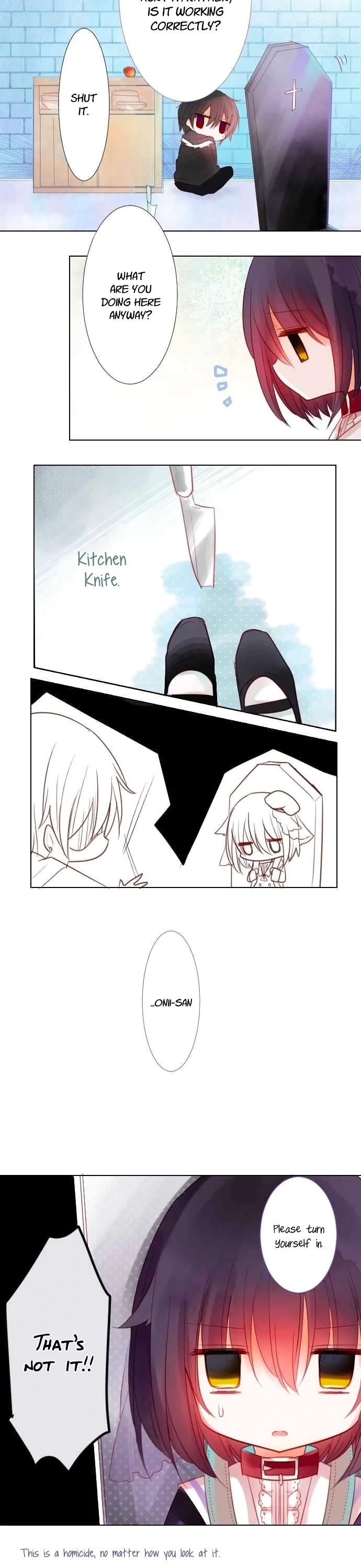 Rodiura Kurashi Chapter 17 page 7 - Chapter 17: The Heretical Sister of the Black Coffin