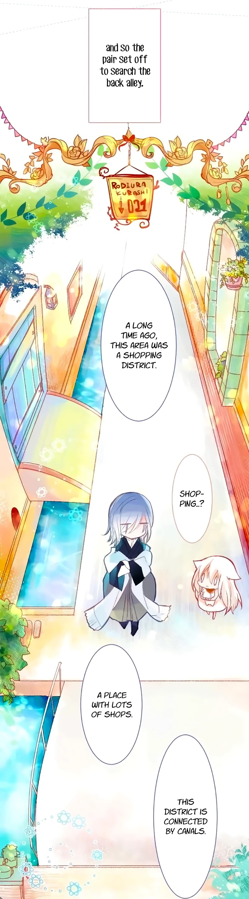 Rodiura Kurashi Chapter 21 page 9 - Chapter 21: Kitty Alice's Back Alley Maze