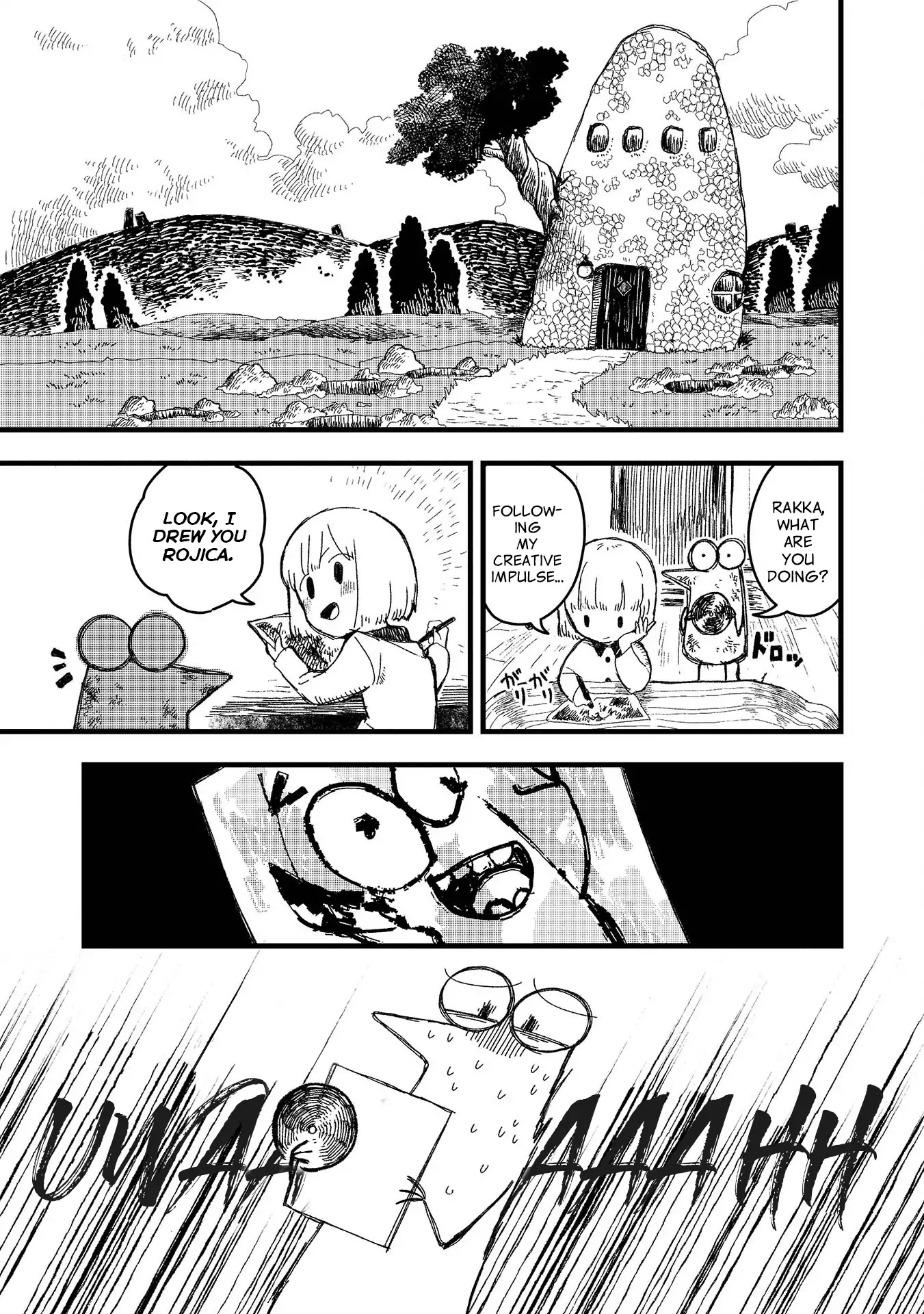 Rojica to Rakkasei Chapter 1 page 1 - Chapter 1: Mysterious Disc