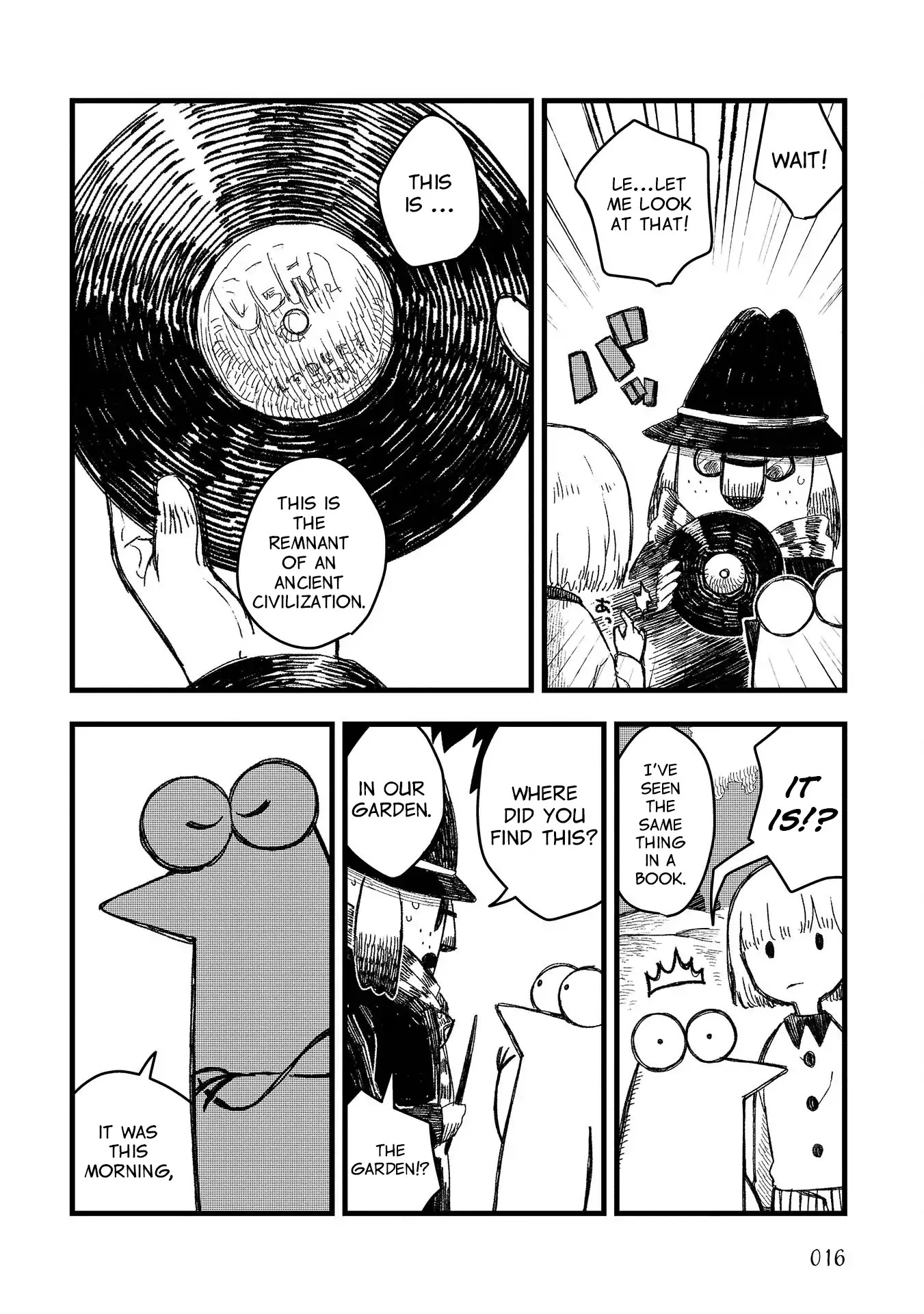 Rojica to Rakkasei Chapter 1 page 12 - Chapter 1: Mysterious Disc