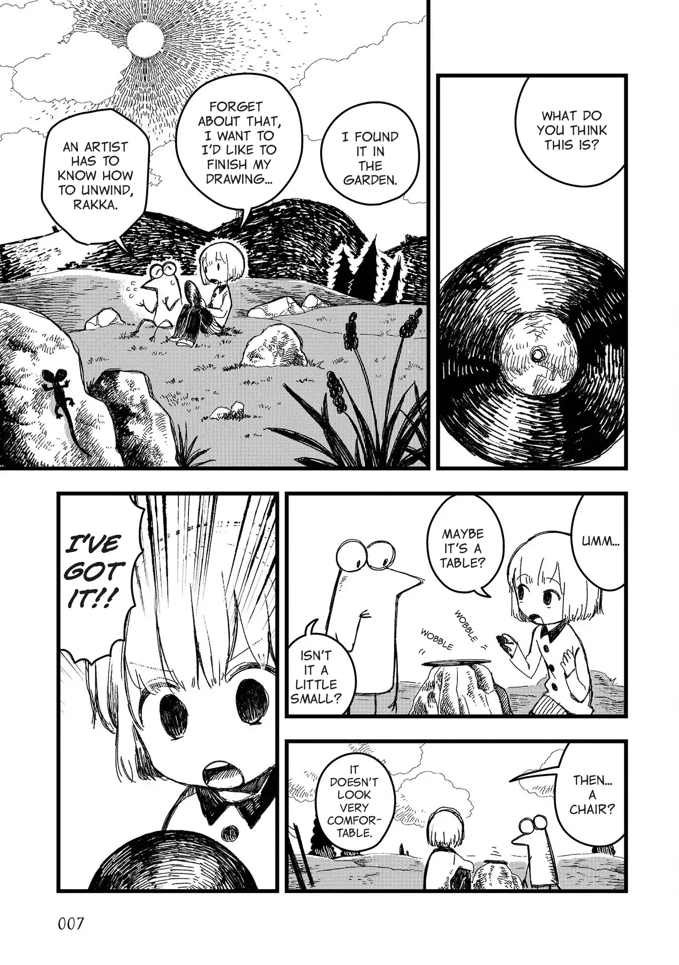 Rojica to Rakkasei Chapter 1 page 3 - Chapter 1: Mysterious Disc