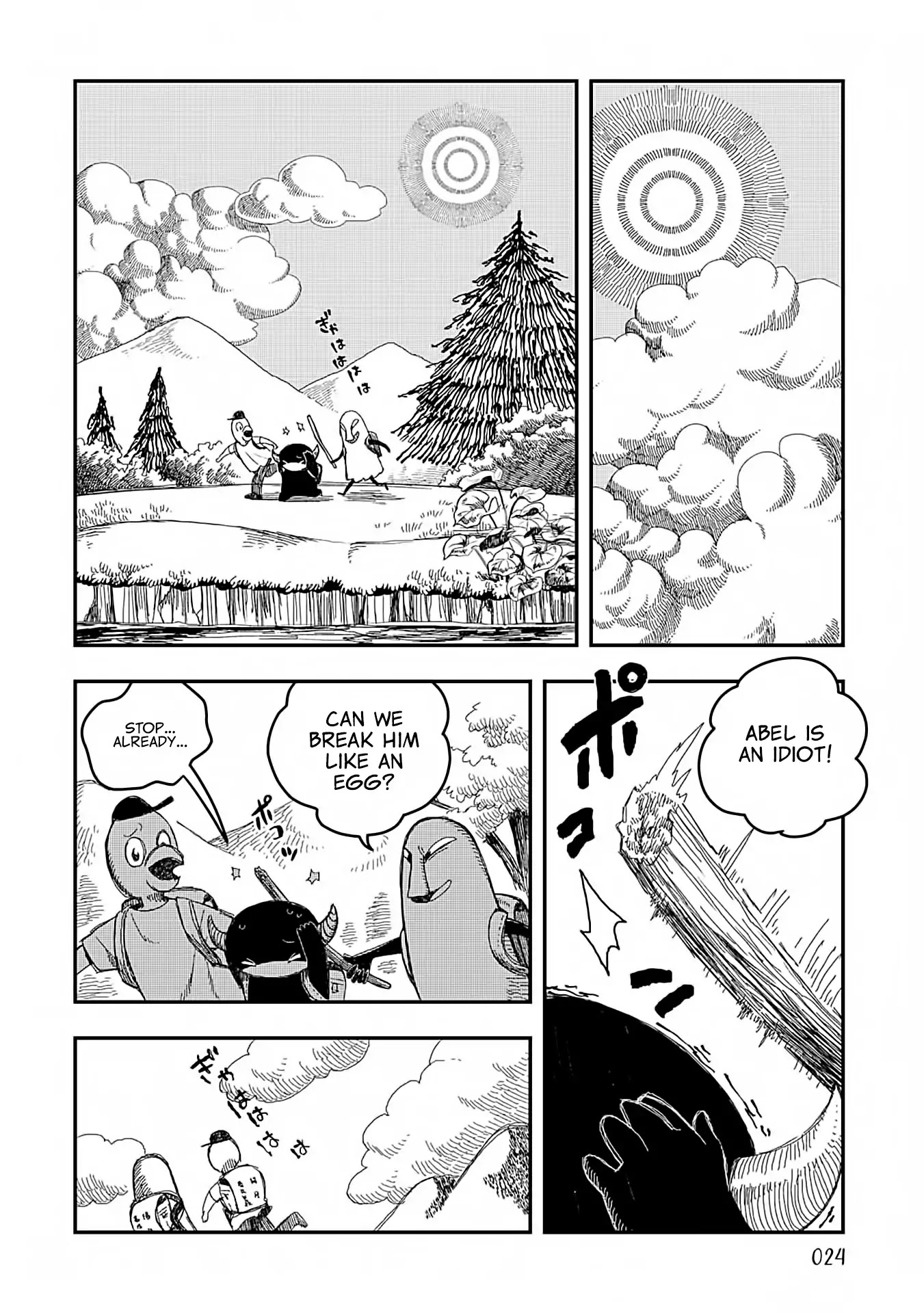 Rojica to Rakkasei Chapter 10 page 2 - Chapter 10: The Sorcerer Abel