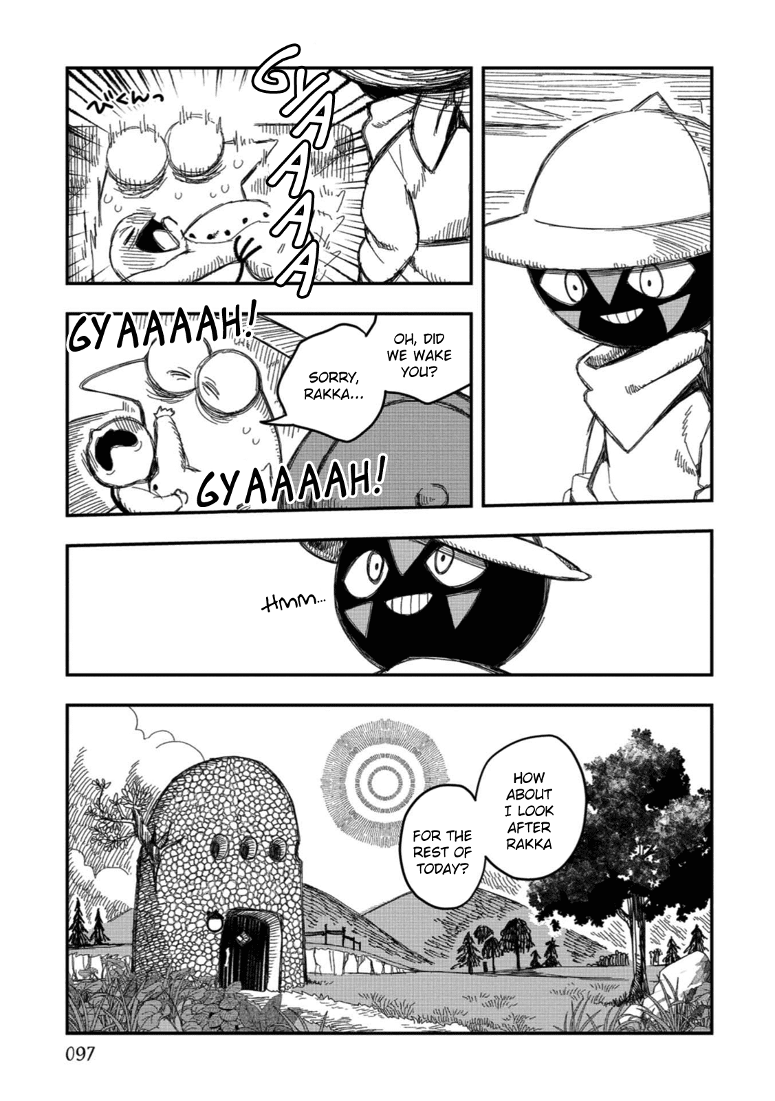 Rojica to Rakkasei Chapter 14 page 5 - Chapter 14: Shii-san's Long Day