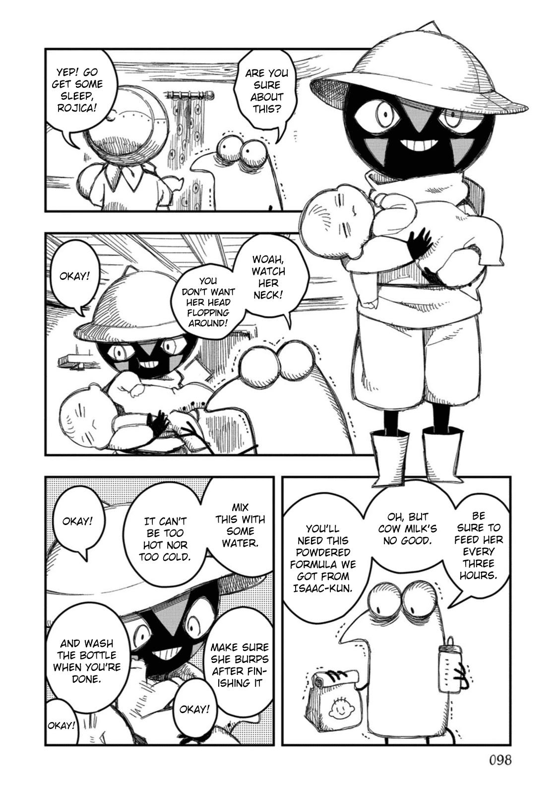 Rojica to Rakkasei Chapter 14 page 6 - Chapter 14: Shii-san's Long Day