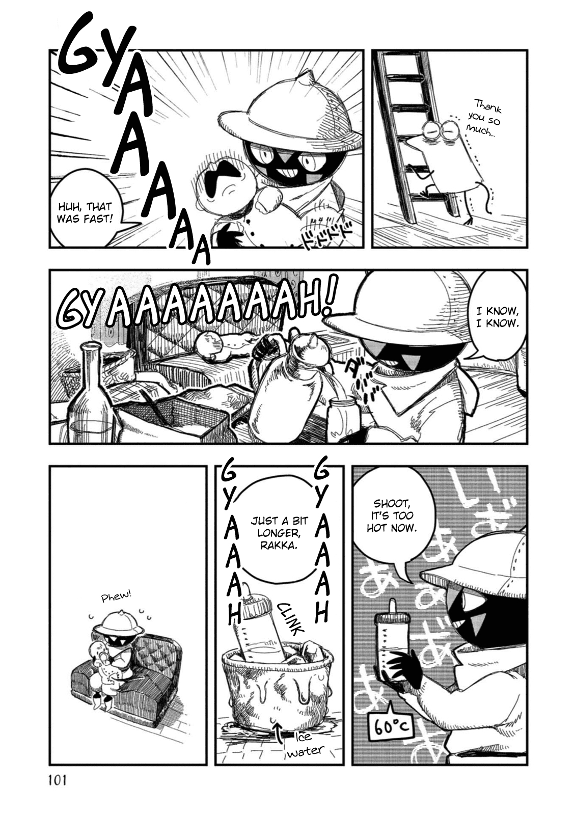 Rojica to Rakkasei Chapter 14 page 9 - Chapter 14: Shii-san's Long Day