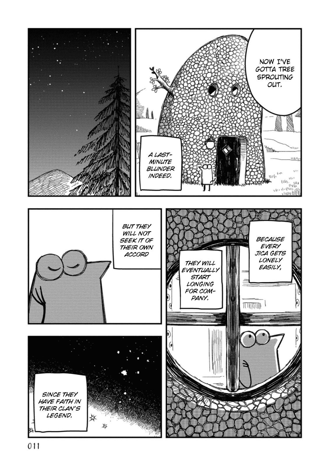 Rojica to Rakkasei Chapter 18 page 7 - Chapter 18: The Jica Tribe