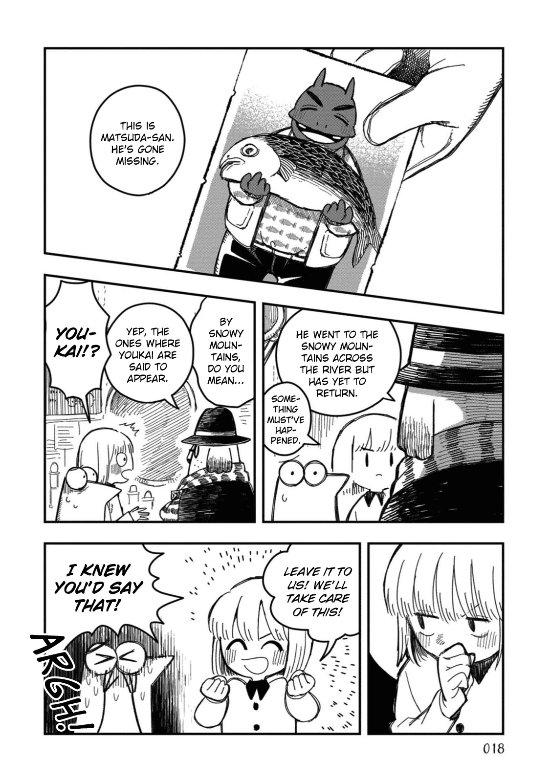 Rojica to Rakkasei Chapter 19 page 2 - Chapter 19: The Mystery of the Snowy Mountain