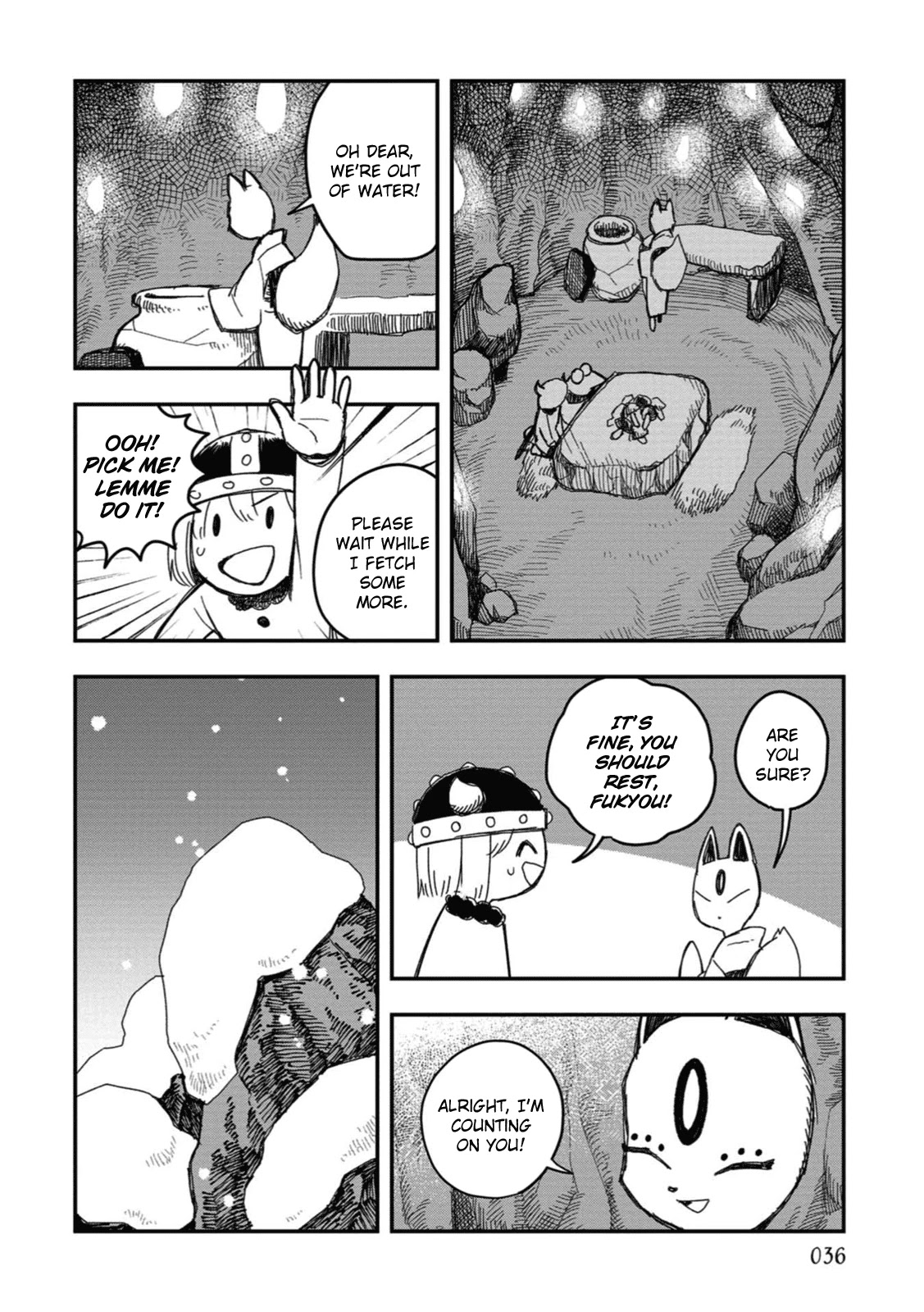 Rojica to Rakkasei Chapter 19 page 20 - Chapter 19: The Mystery of the Snowy Mountain
