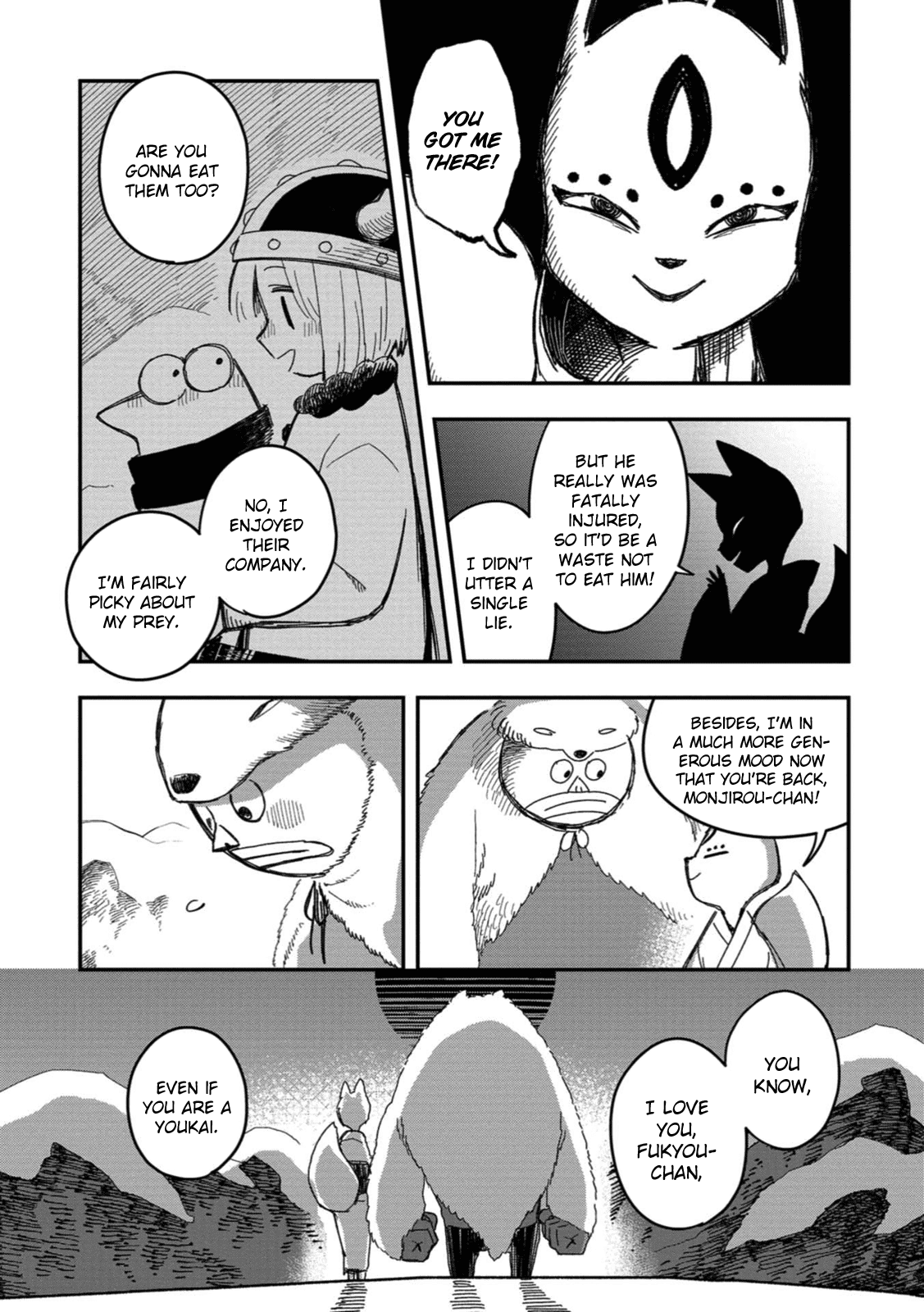 Rojica to Rakkasei Chapter 19 page 35 - Chapter 19: The Mystery of the Snowy Mountain