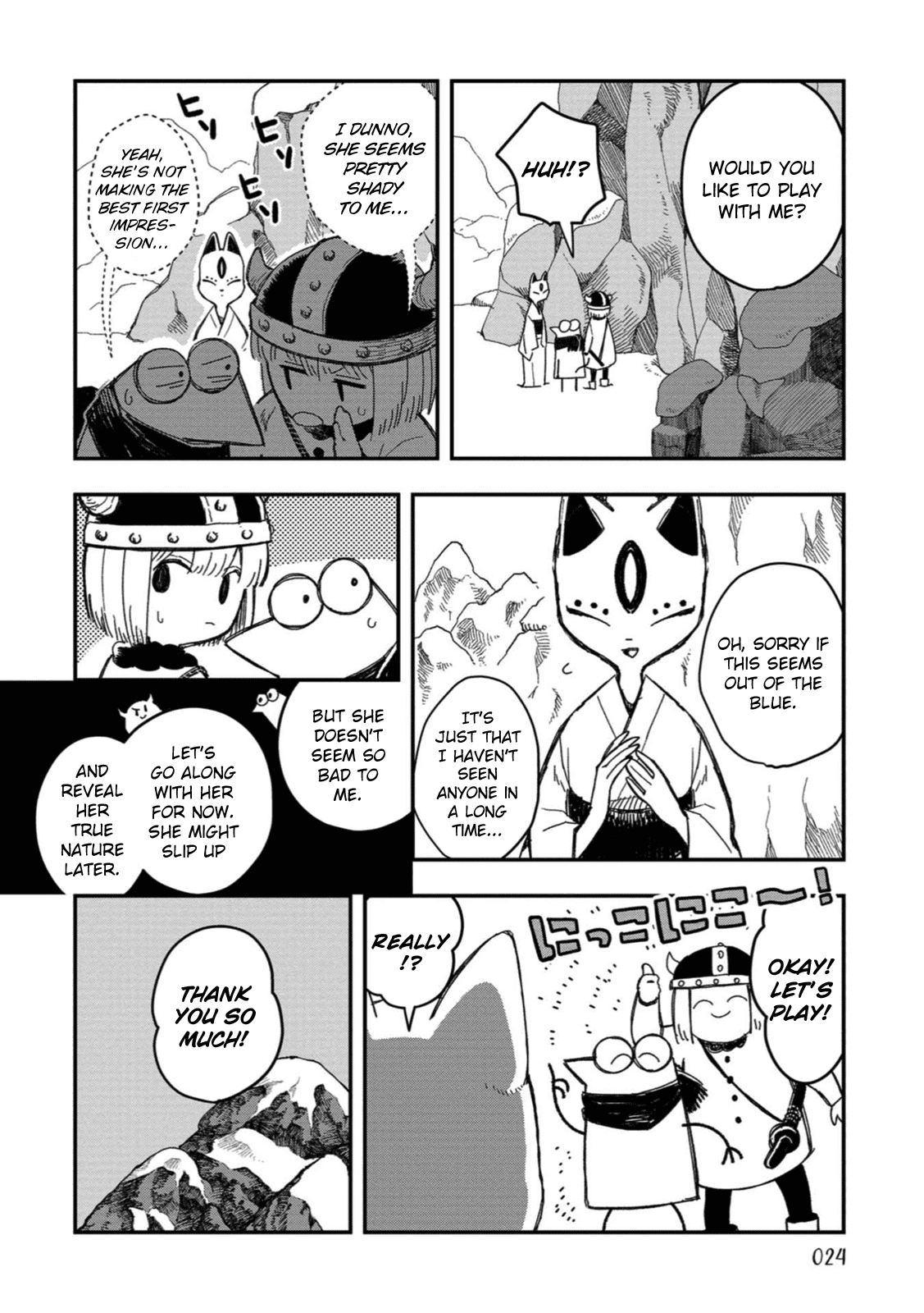 Rojica to Rakkasei Chapter 19 page 8 - Chapter 19: The Mystery of the Snowy Mountain