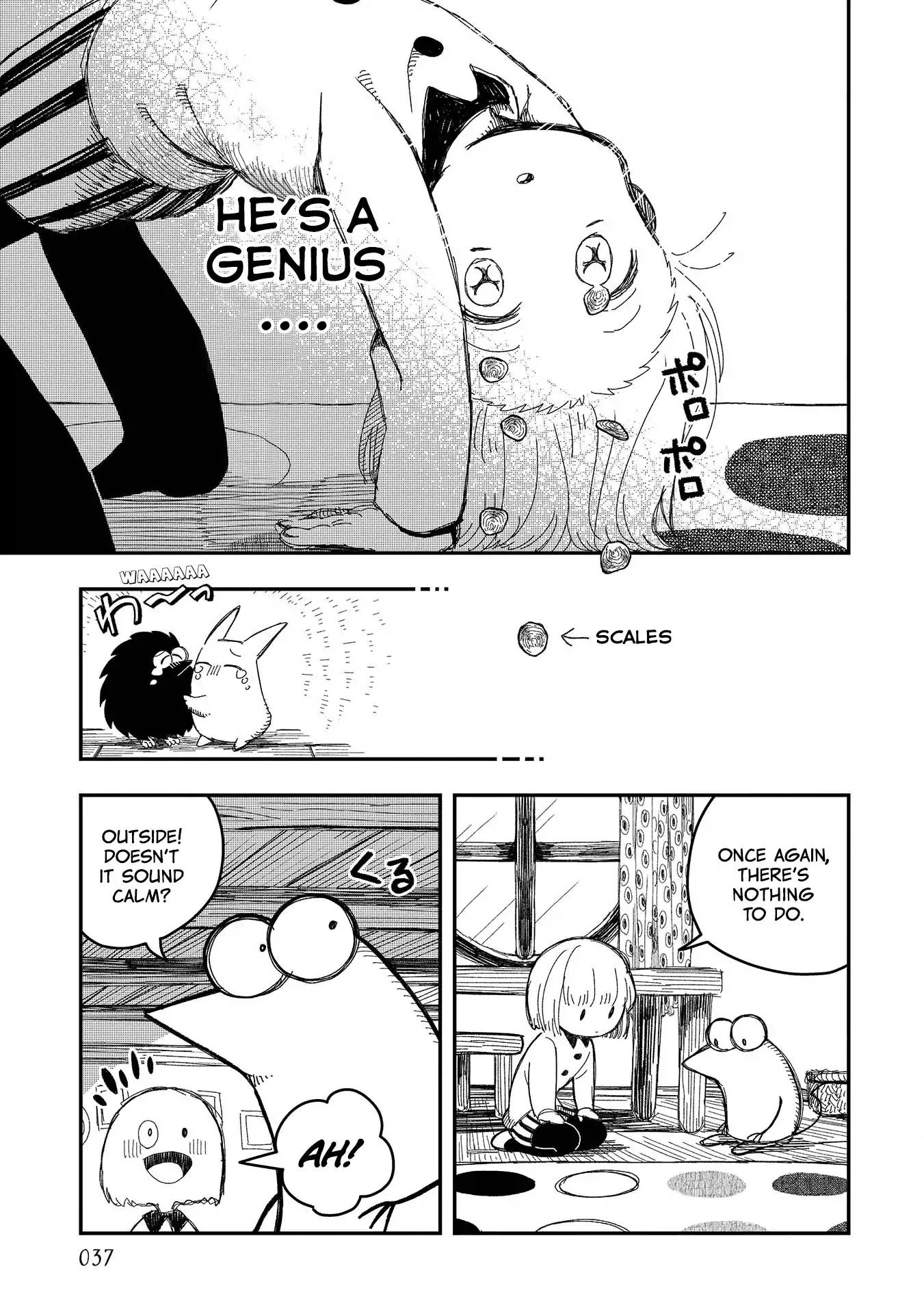 Rojica to Rakkasei Chapter 2 page 13 - Chapter 2: Typhoon Day