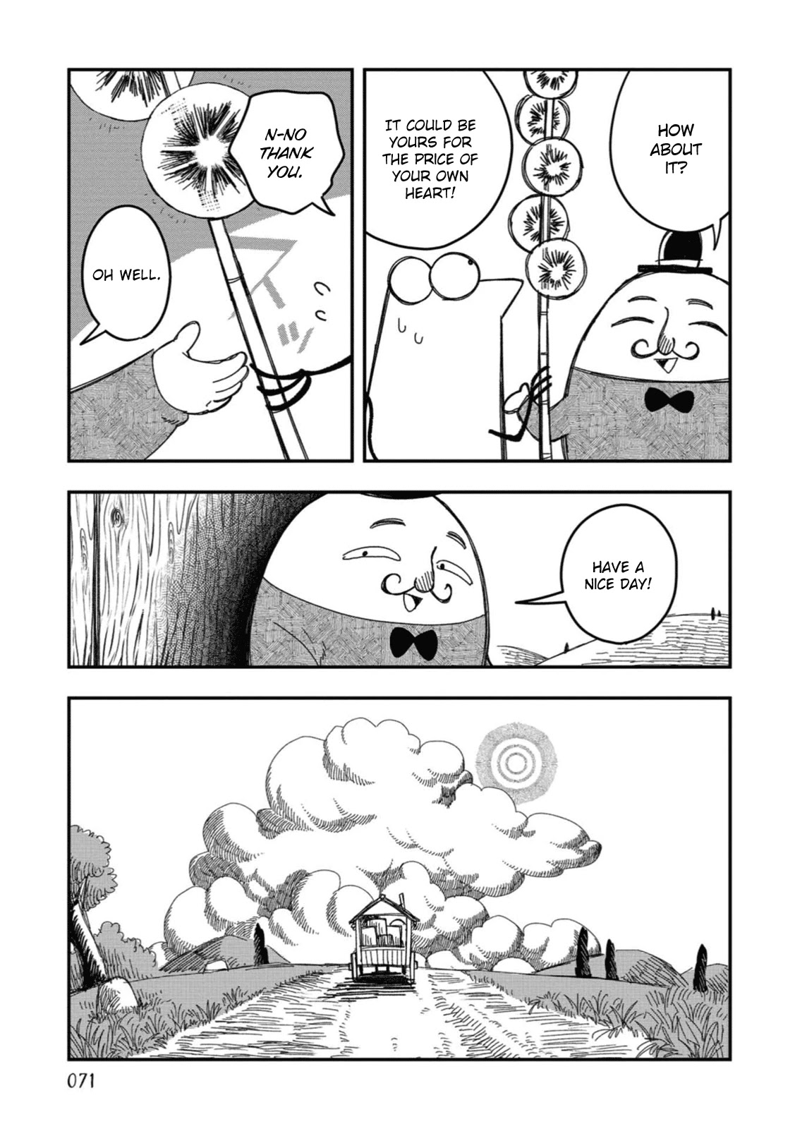 Rojica to Rakkasei Chapter 21 page 9 - Chapter 21: A Beautiful Heart