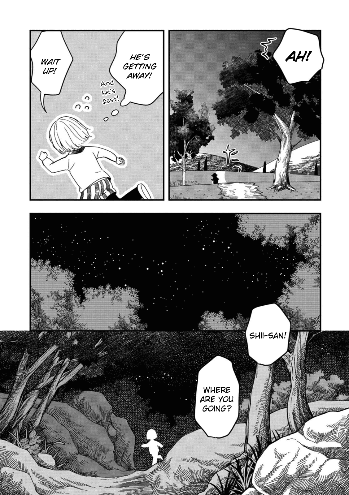 Rojica to Rakkasei Chapter 24 page 19 - Chapter 24: Among the Fireflies