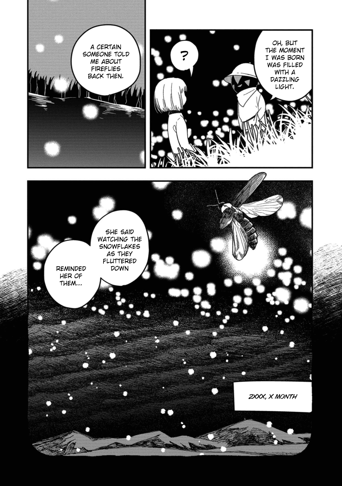 Rojica to Rakkasei Chapter 24 page 27 - Chapter 24: Among the Fireflies