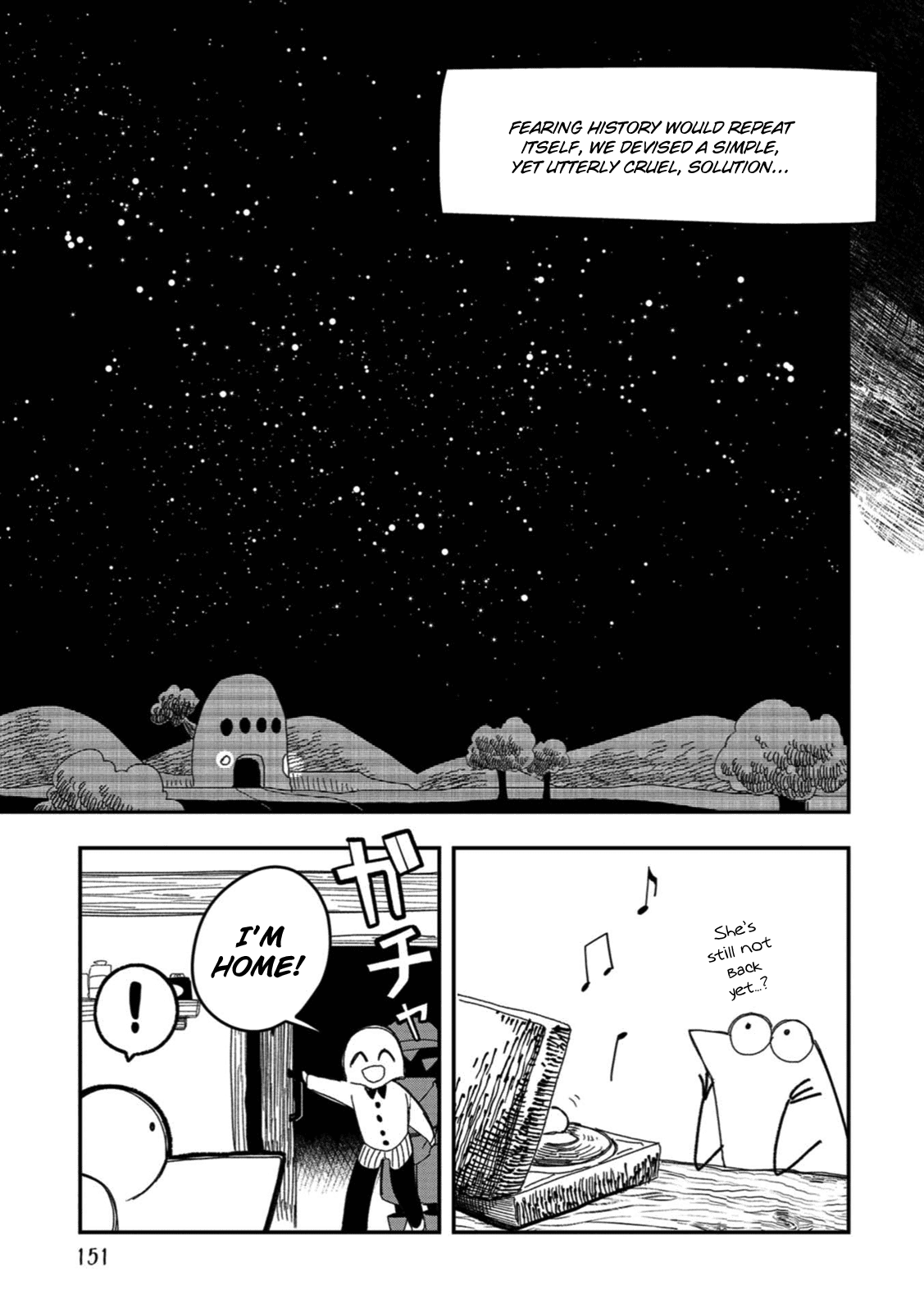 Rojica to Rakkasei Chapter 24 page 37 - Chapter 24: Among the Fireflies