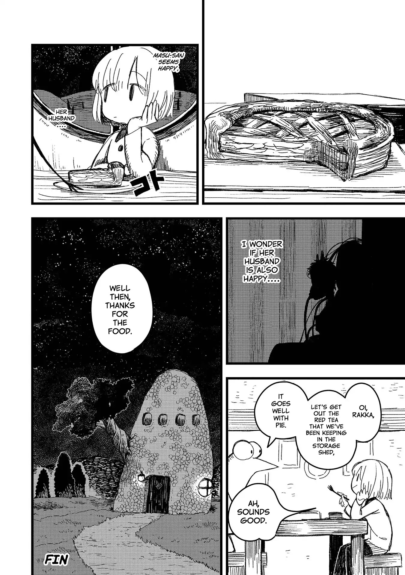Rojica to Rakkasei Chapter 3 page 13 - Chapter 3: Massu-san's Apple Pie