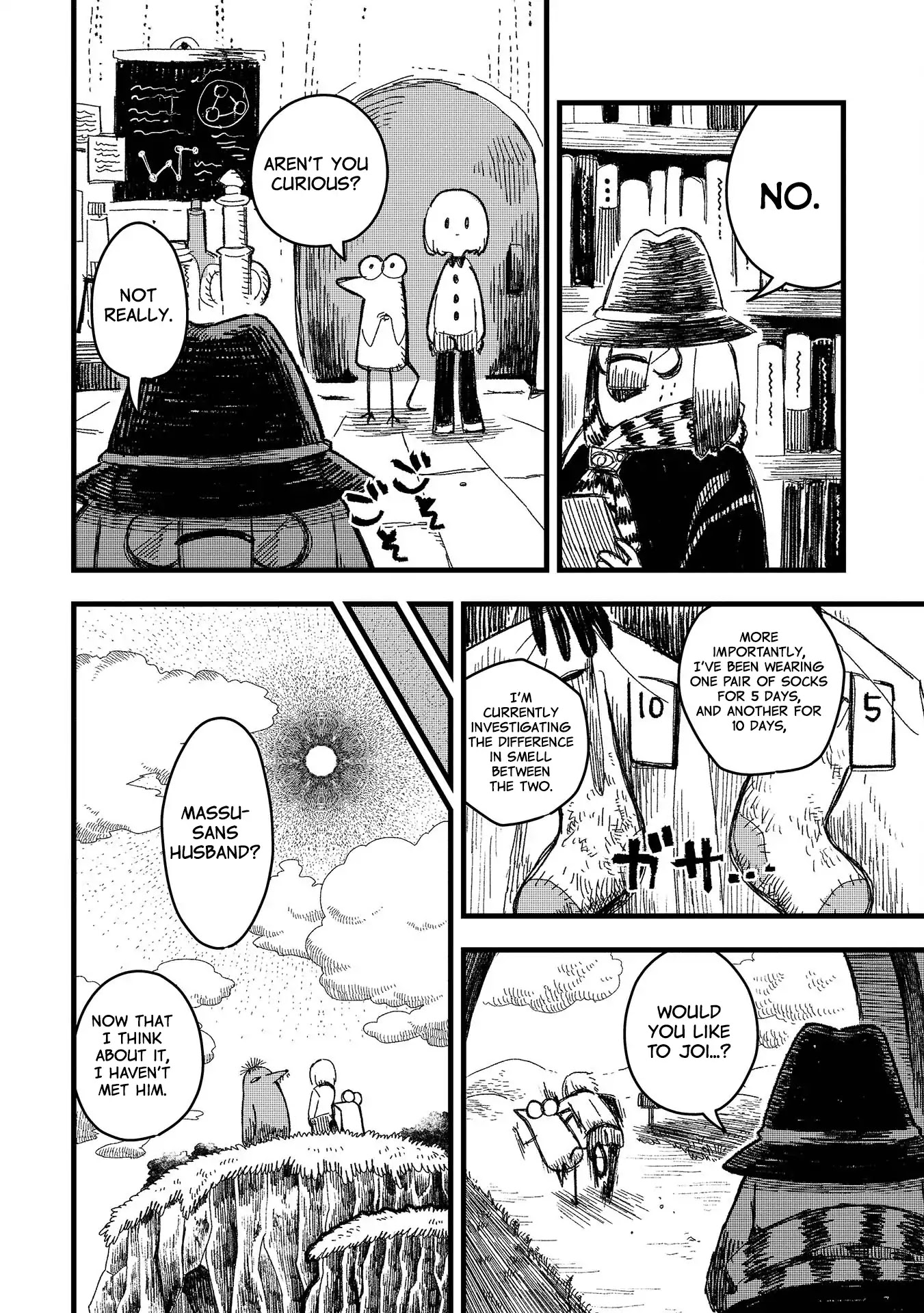 Rojica to Rakkasei Chapter 3 page 4 - Chapter 3: Massu-san's Apple Pie