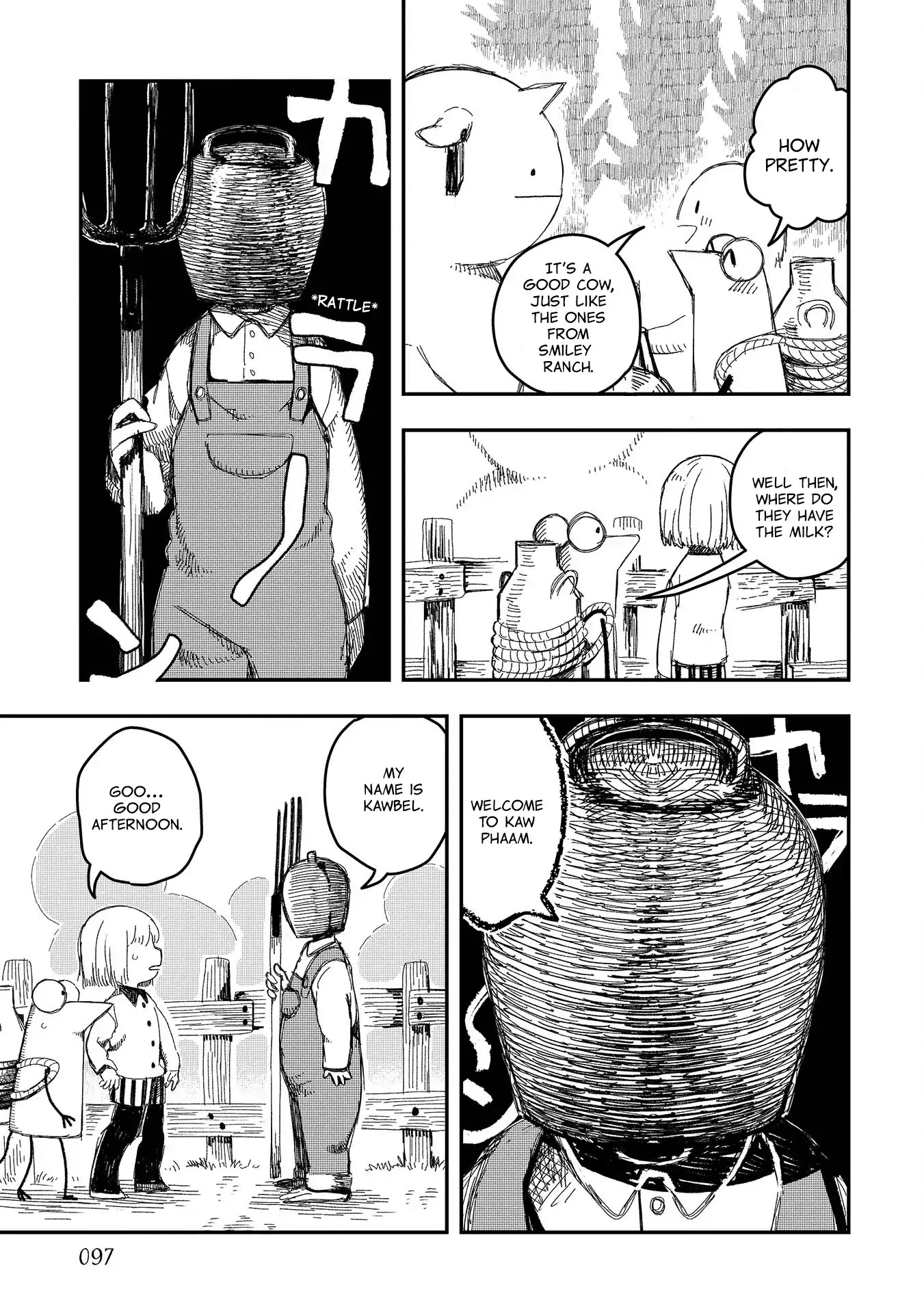 Rojica to Rakkasei Chapter 5 page 7 - Chapter 5: Cow