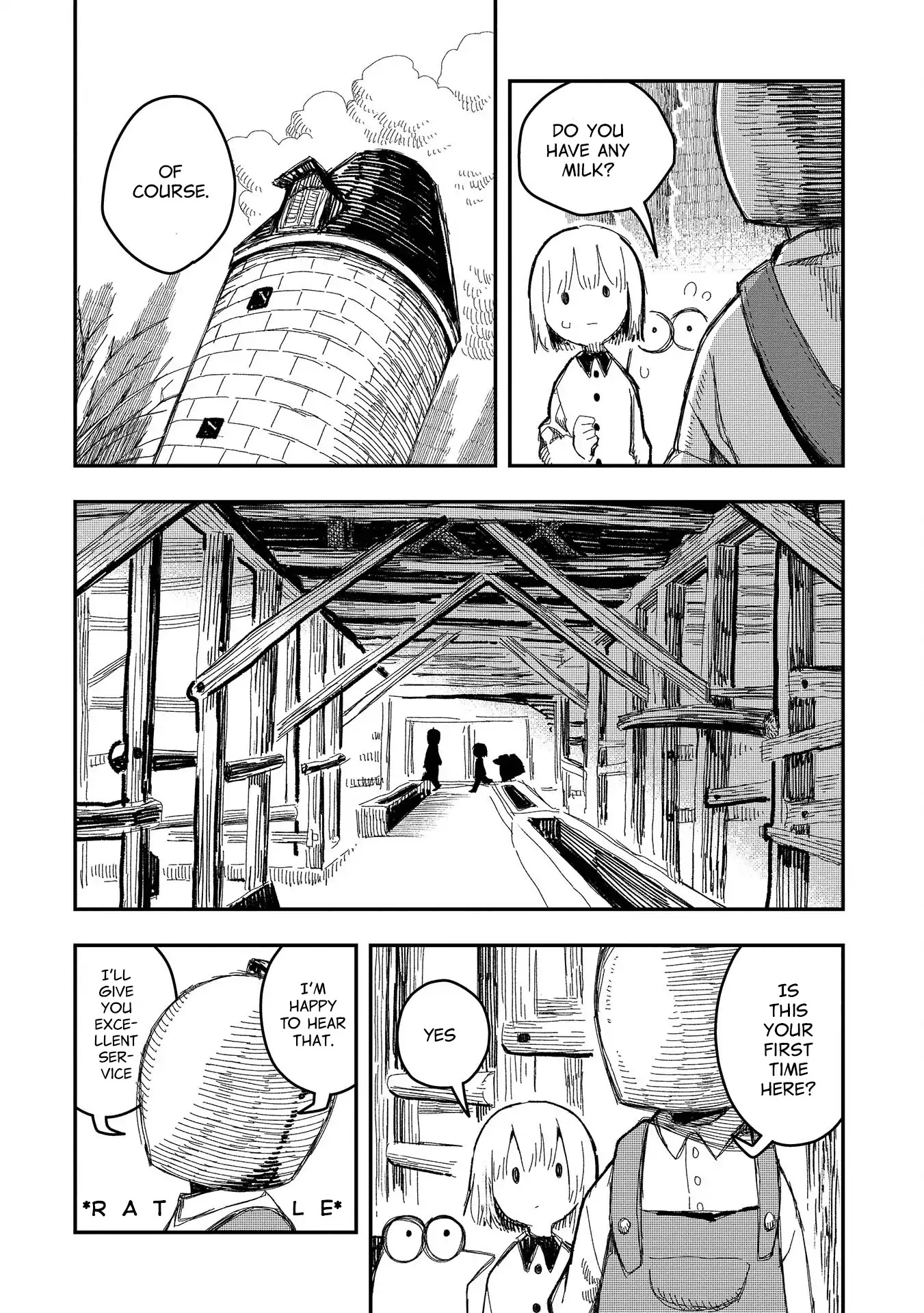 Rojica to Rakkasei Chapter 5 page 8 - Chapter 5: Cow