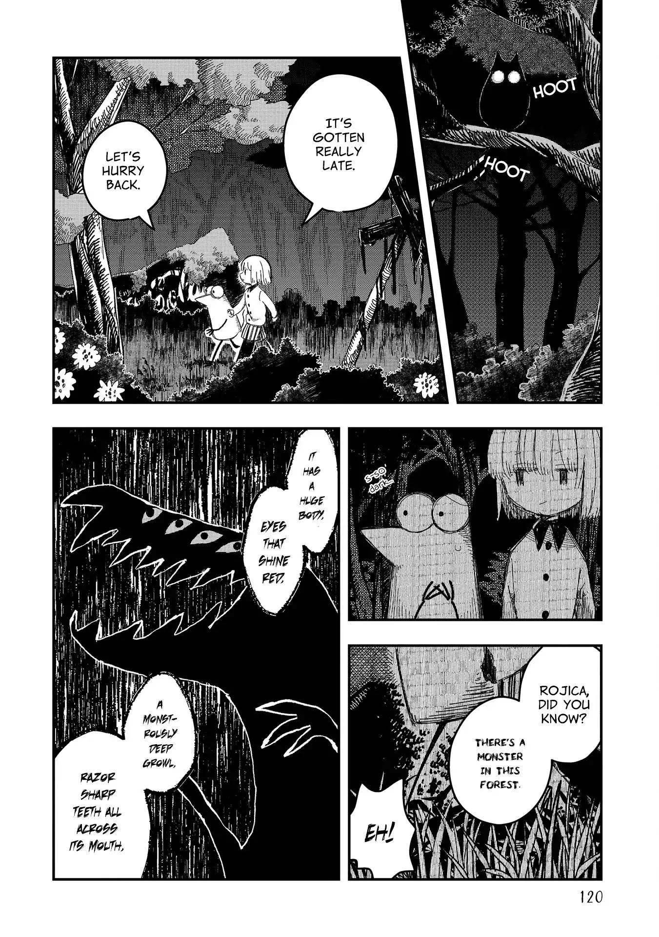Rojica to Rakkasei Chapter 6 page 2 - Chapter 6: Bakubaku The Monster