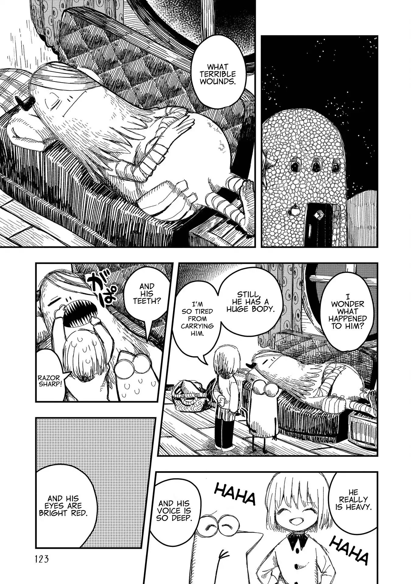 Rojica to Rakkasei Chapter 6 page 5 - Chapter 6: Bakubaku The Monster