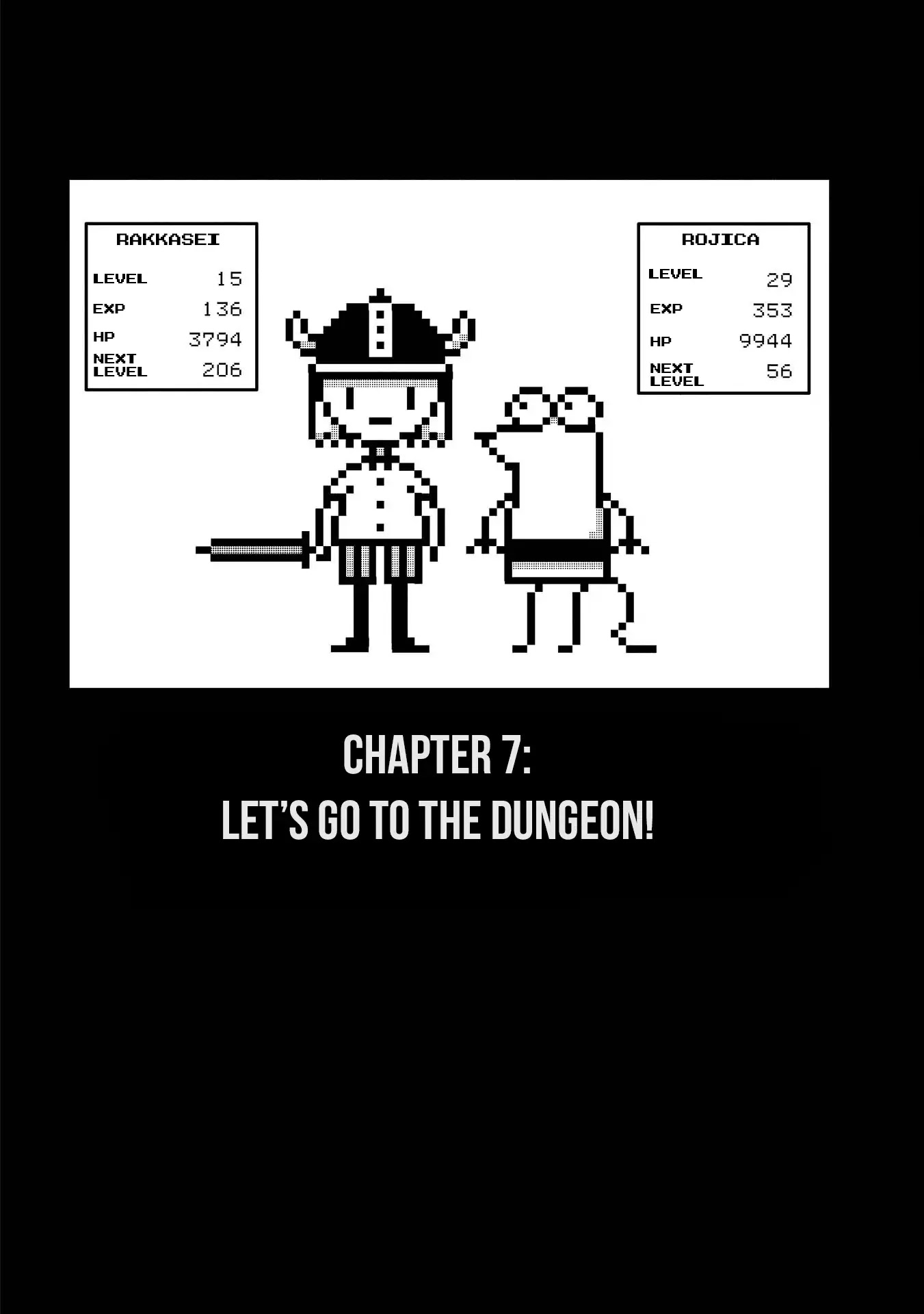 Rojica to Rakkasei Chapter 7 page 1 - Chapter 7: Let's Go To The Dungeon