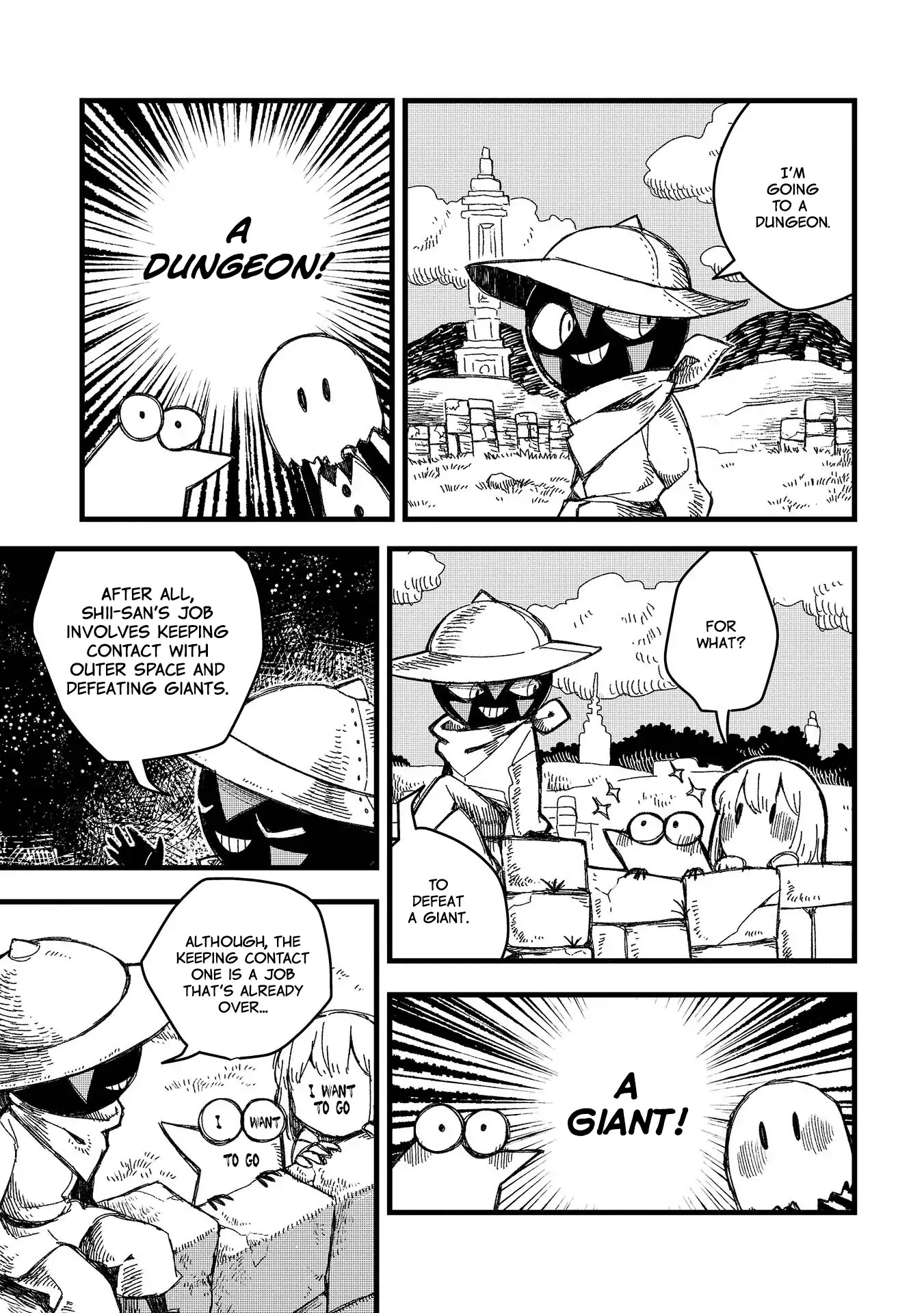 Rojica to Rakkasei Chapter 7 page 2 - Chapter 7: Let's Go To The Dungeon
