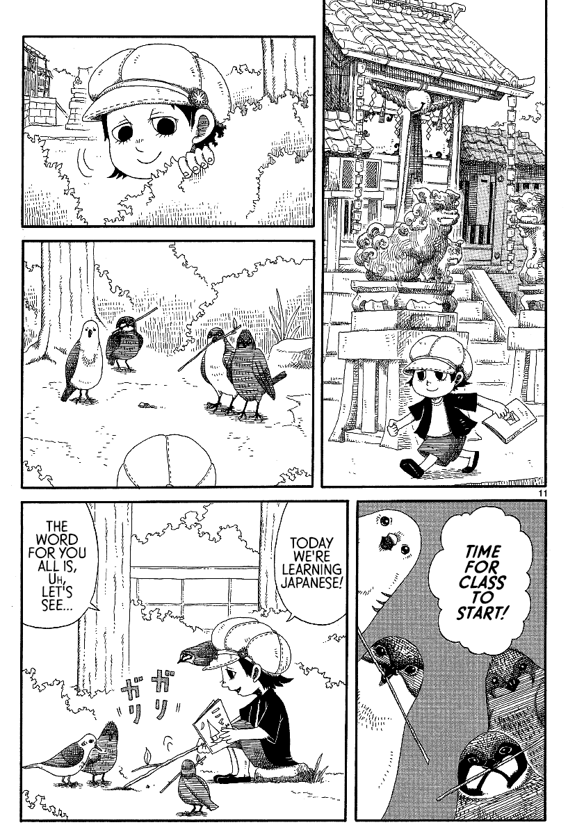 Rojiura Daiikku Chapter 13.2 page 11 - Chapter 13 v2 : My School for Birds