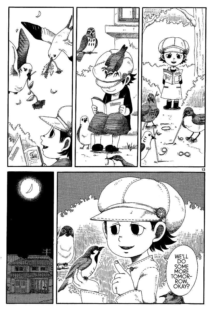 Rojiura Daiikku Chapter 13.2 page 13 - Chapter 13 v2 : My School for Birds