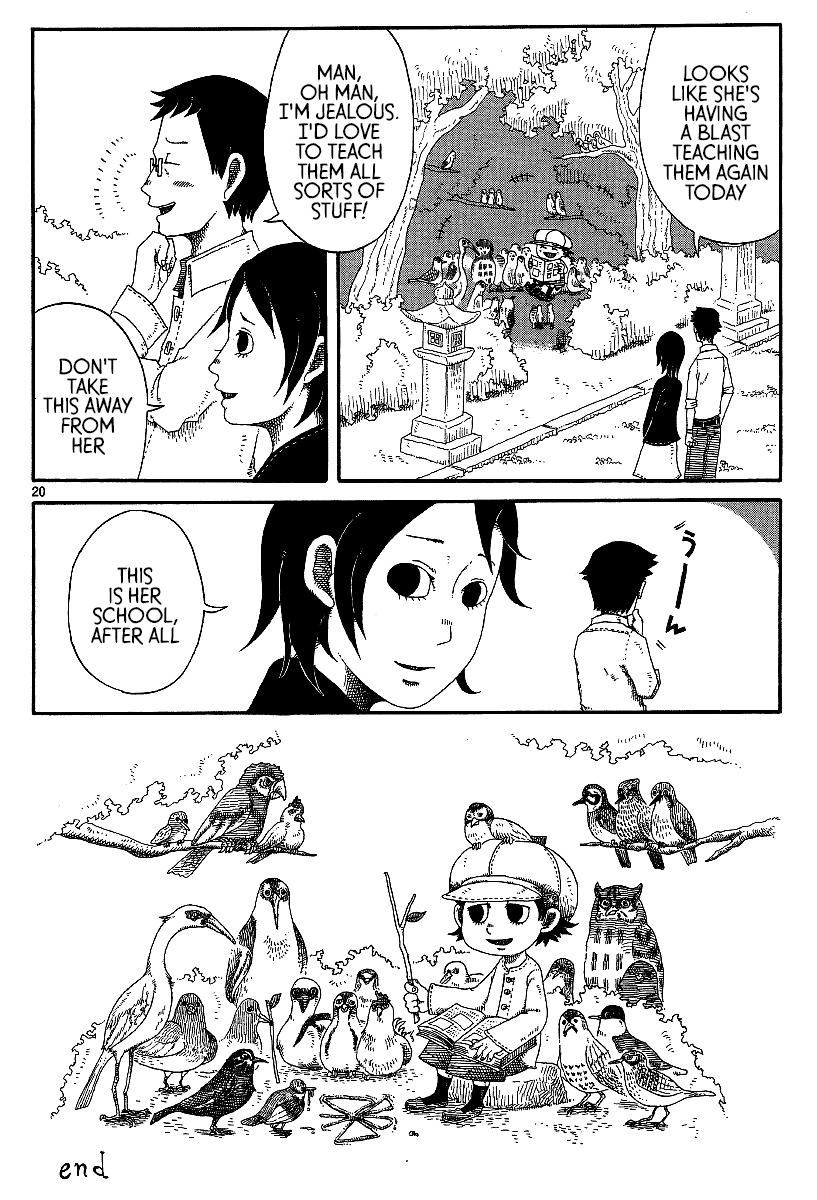 Rojiura Daiikku Chapter 13.2 page 20 - Chapter 13 v2 : My School for Birds
