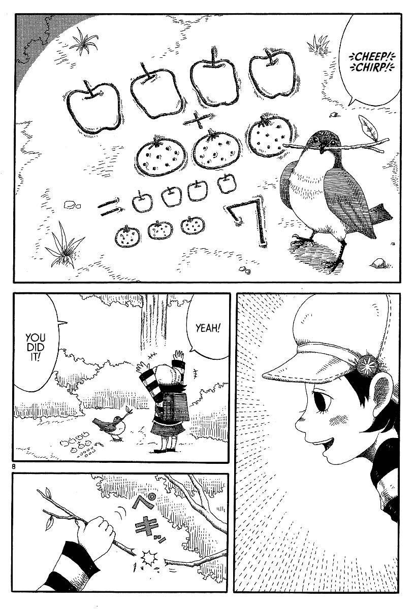 Rojiura Daiikku Chapter 13.2 page 8 - Chapter 13 v2 : My School for Birds