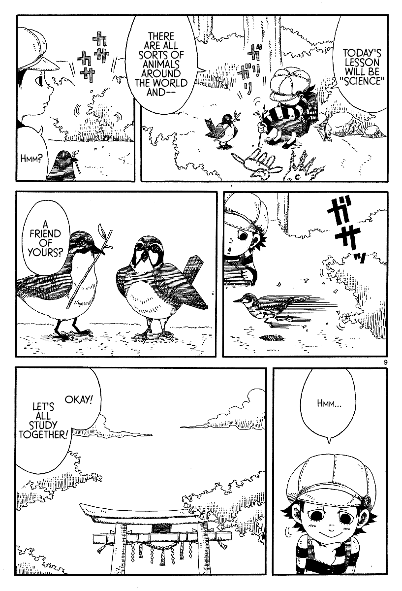 Rojiura Daiikku Chapter 13.2 page 9 - Chapter 13 v2 : My School for Birds