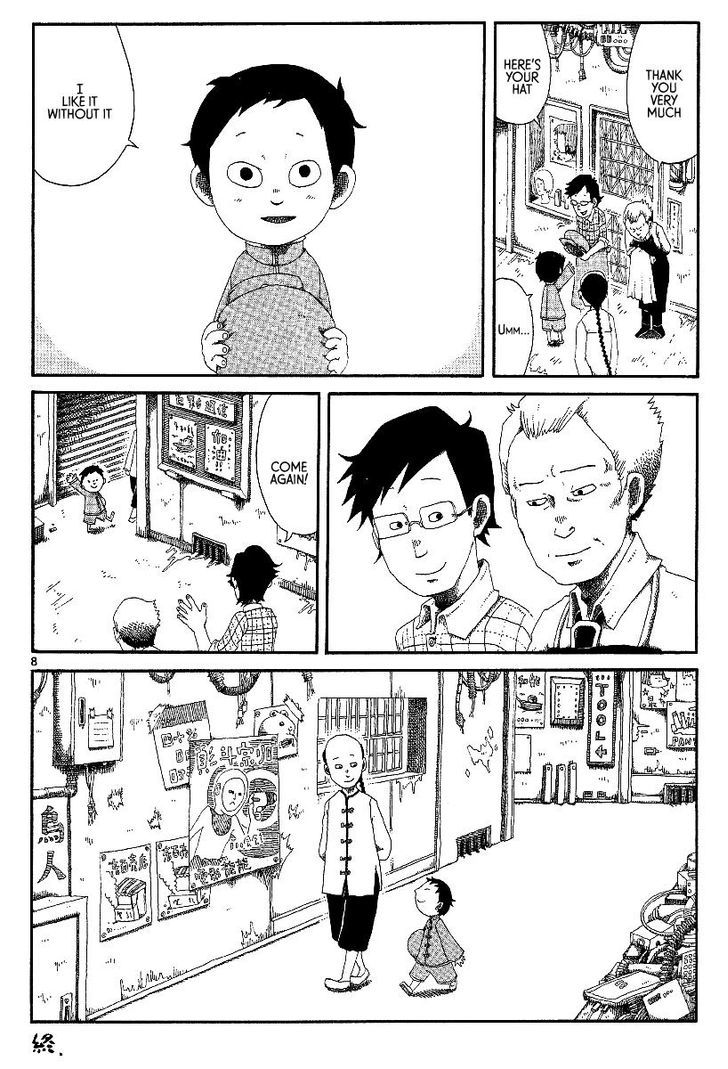 Rojiura Daiikku Chapter 8 page 8 - Chapter 8 : First Trip to the Barber