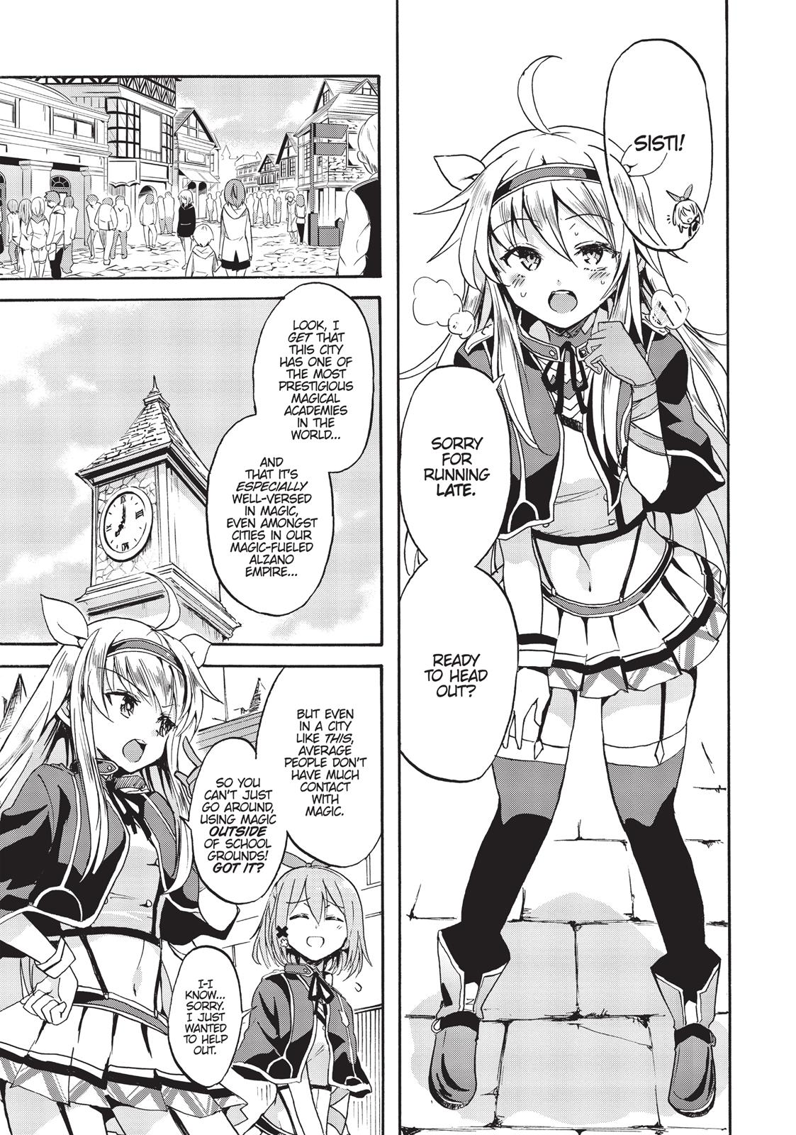 Roku de Nashi Majutsu Koushi to Kinki Kyouten Chapter 1 page 12 - Chapter 1
