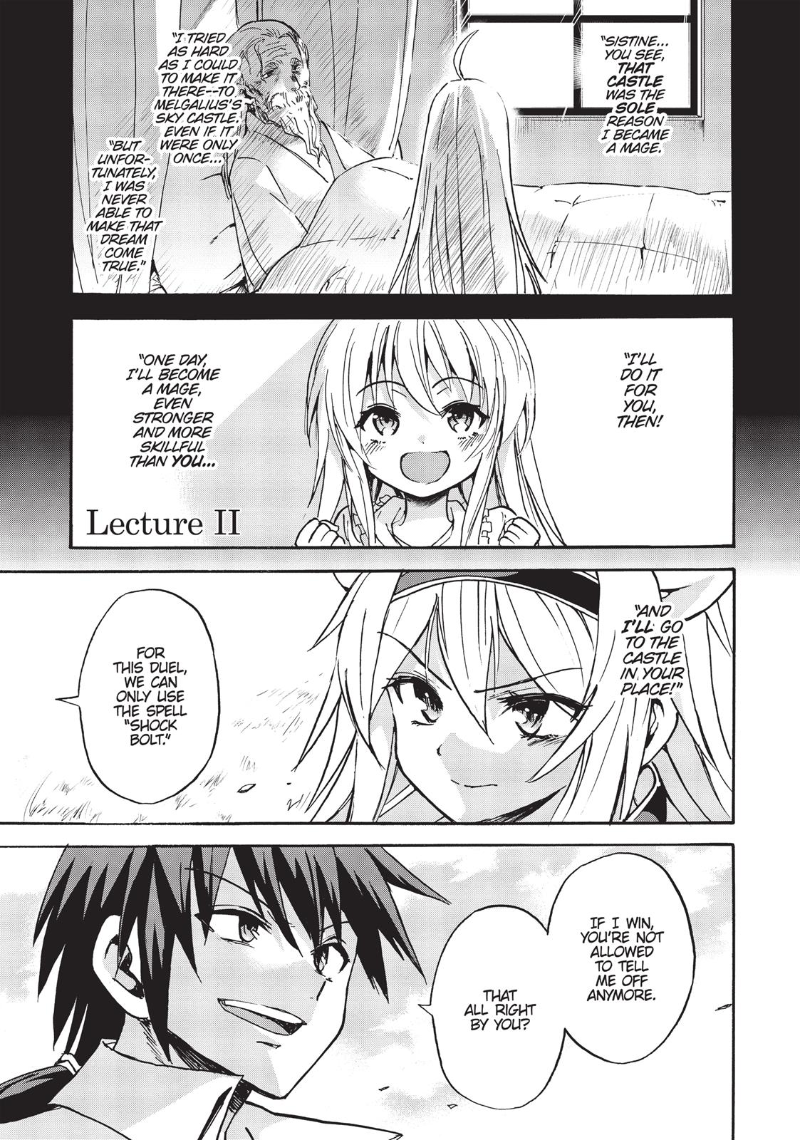 Roku de Nashi Majutsu Koushi to Kinki Kyouten Chapter 2 page 1 - Chapter 2