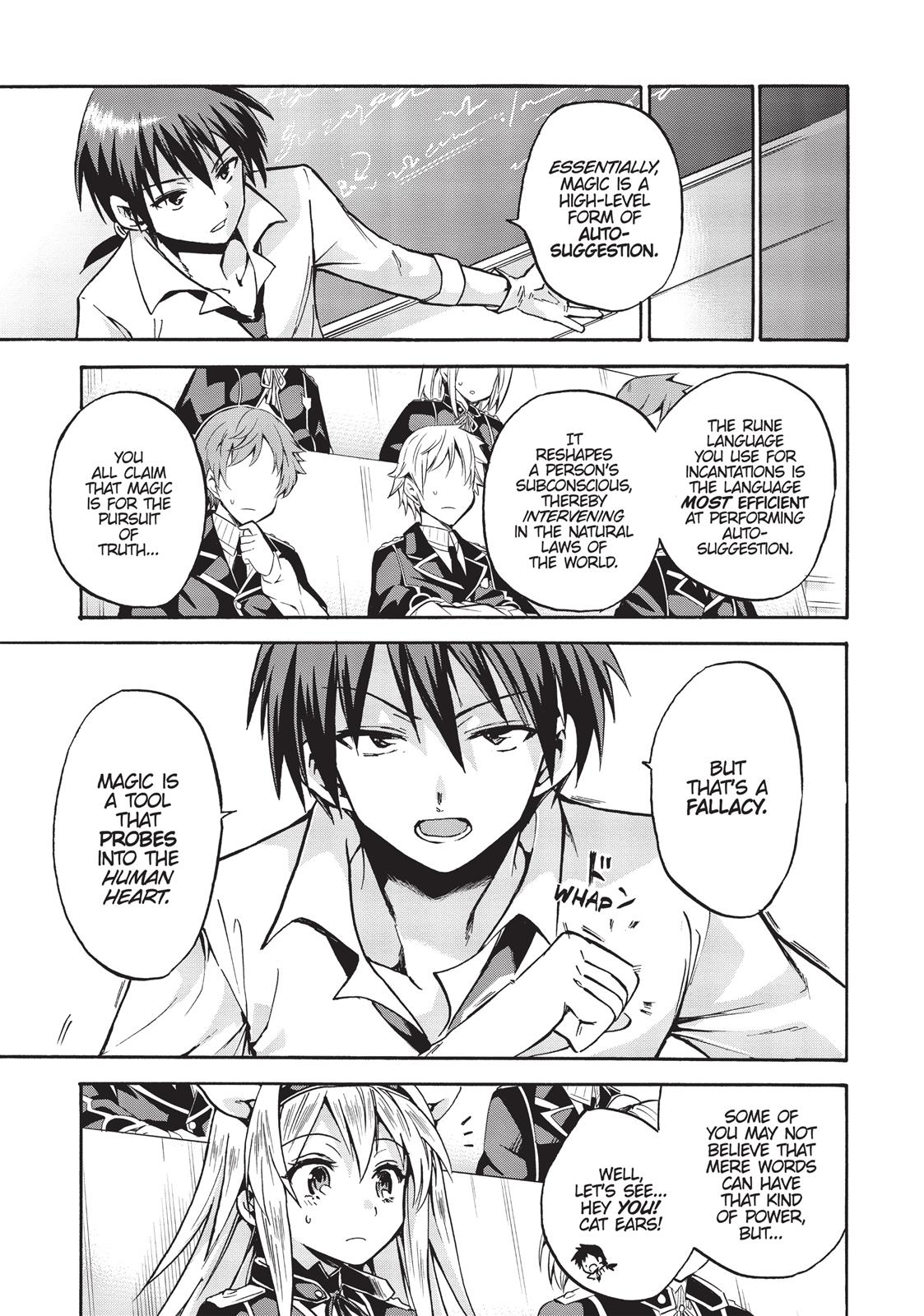 Roku de Nashi Majutsu Koushi to Kinki Kyouten Chapter 2 page 33 - Chapter 2