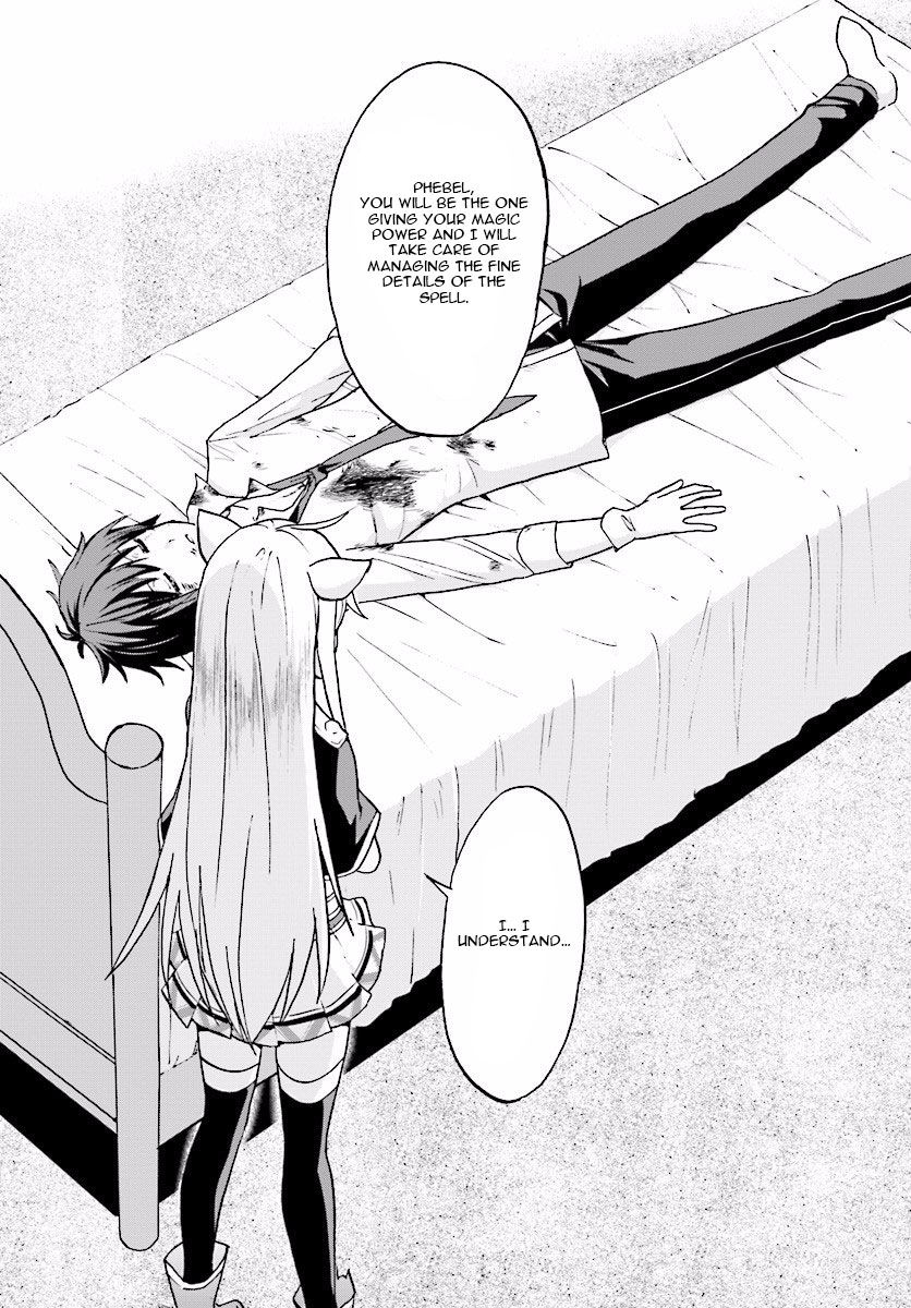 Roku de Nashi Majutsu Koushi to Kinki Kyouten Chapter 22 page 12 - Chapter 22