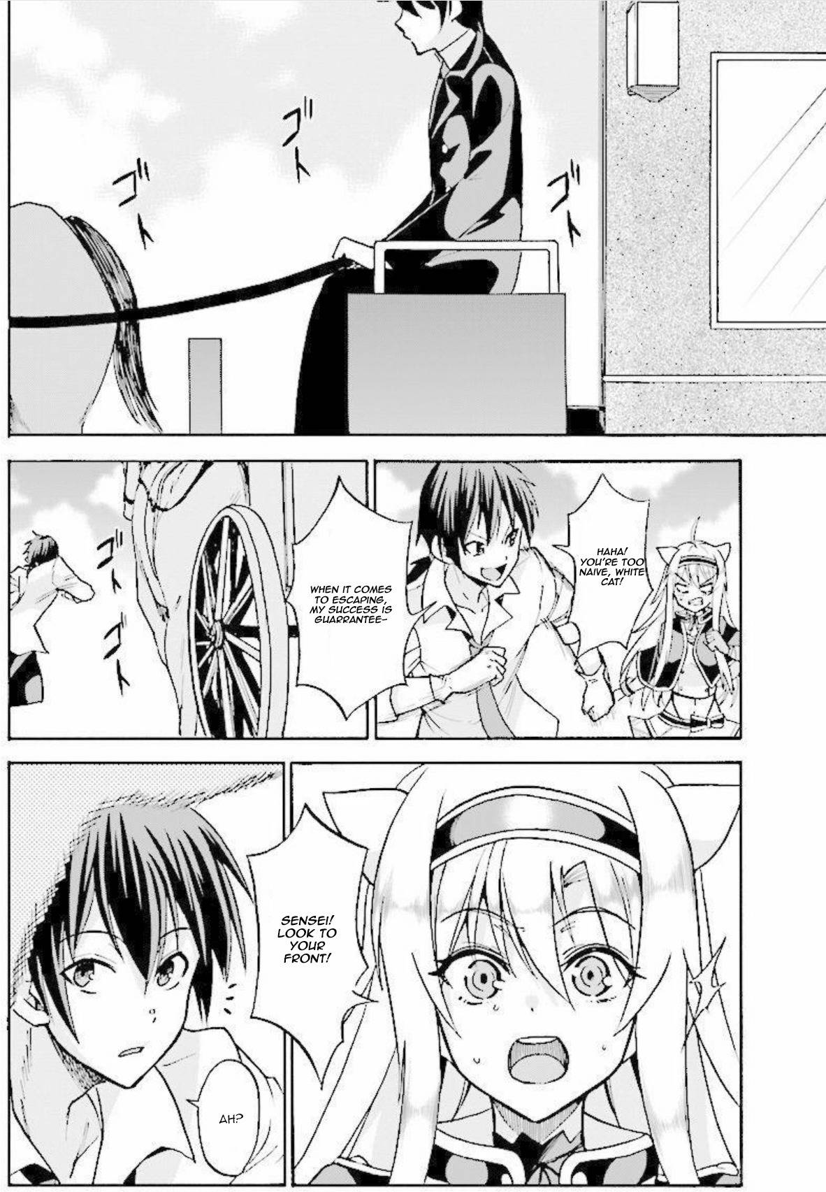 Roku de Nashi Majutsu Koushi to Kinki Kyouten Chapter 27 page 22 - Chapter 27