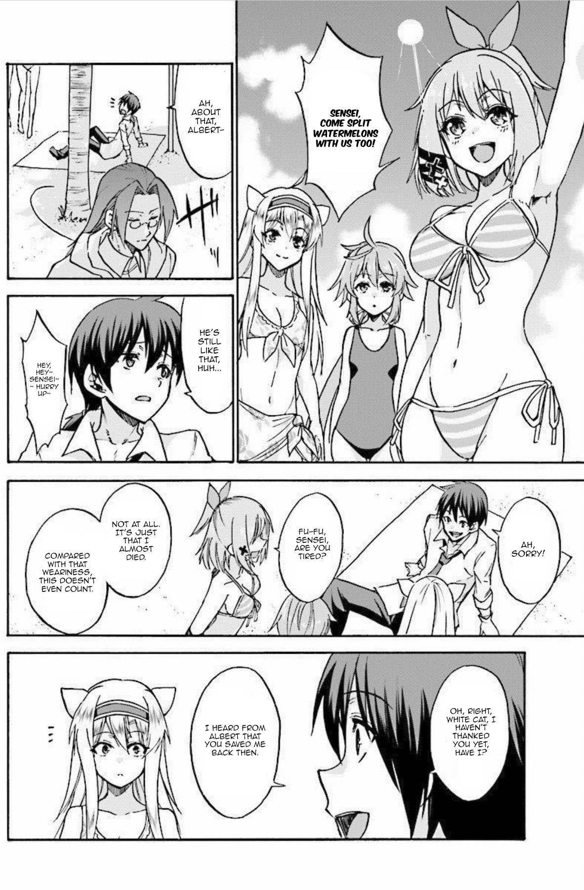 Roku de Nashi Majutsu Koushi to Kinki Kyouten Chapter 27 page 9 - Chapter 27