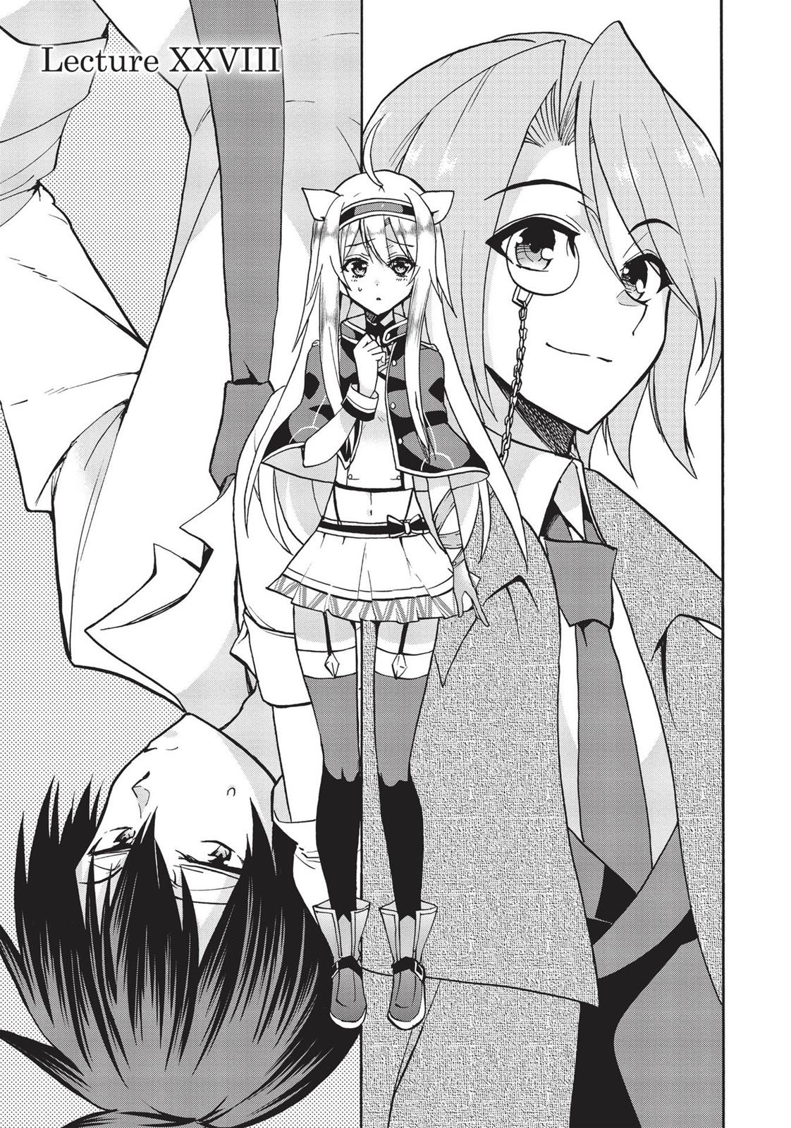 Roku de Nashi Majutsu Koushi to Kinki Kyouten Chapter 28 page 1 - Chapter 28: Lecture 28