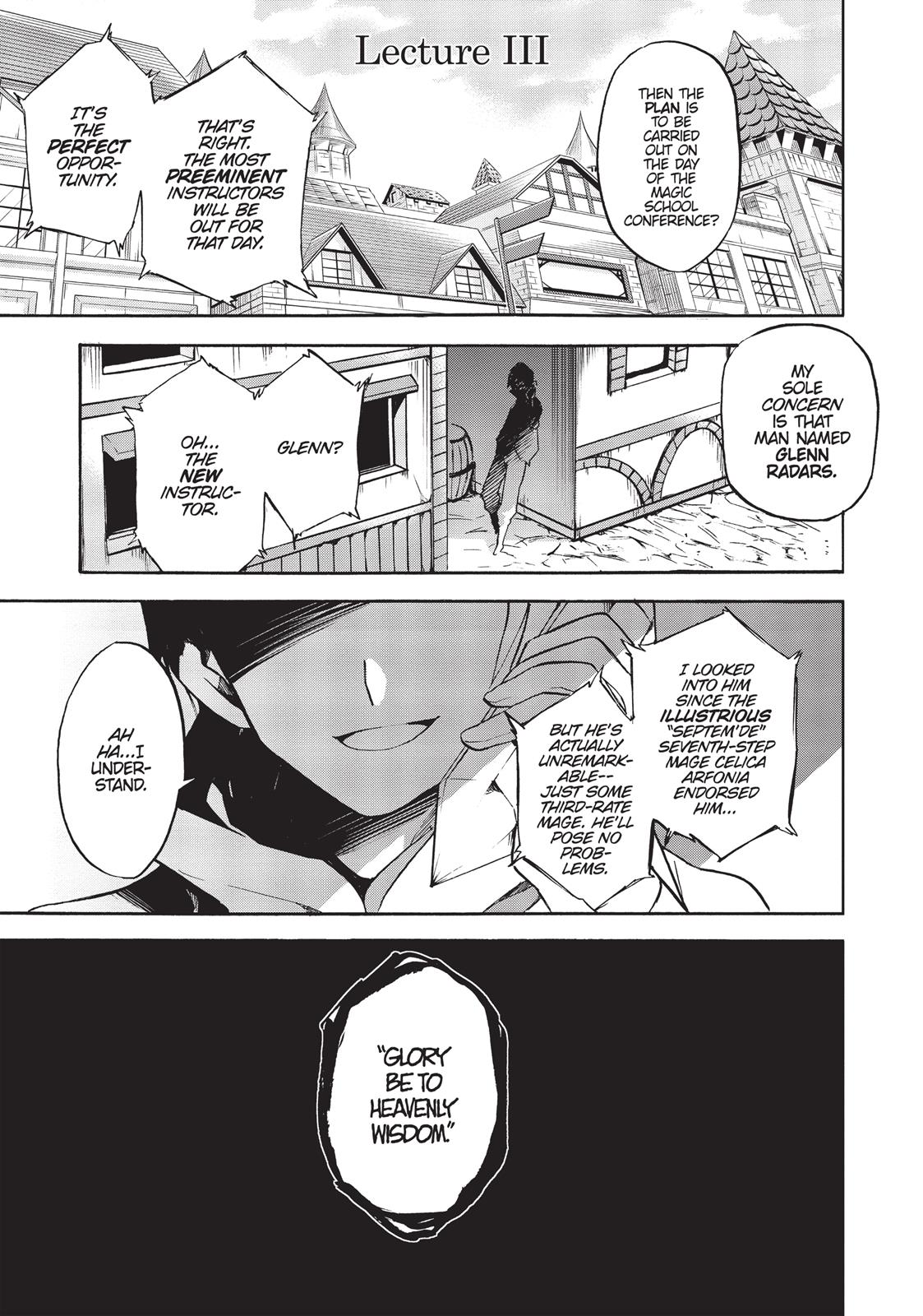 Roku de Nashi Majutsu Koushi to Kinki Kyouten Chapter 3 page 1 - Chapter 3