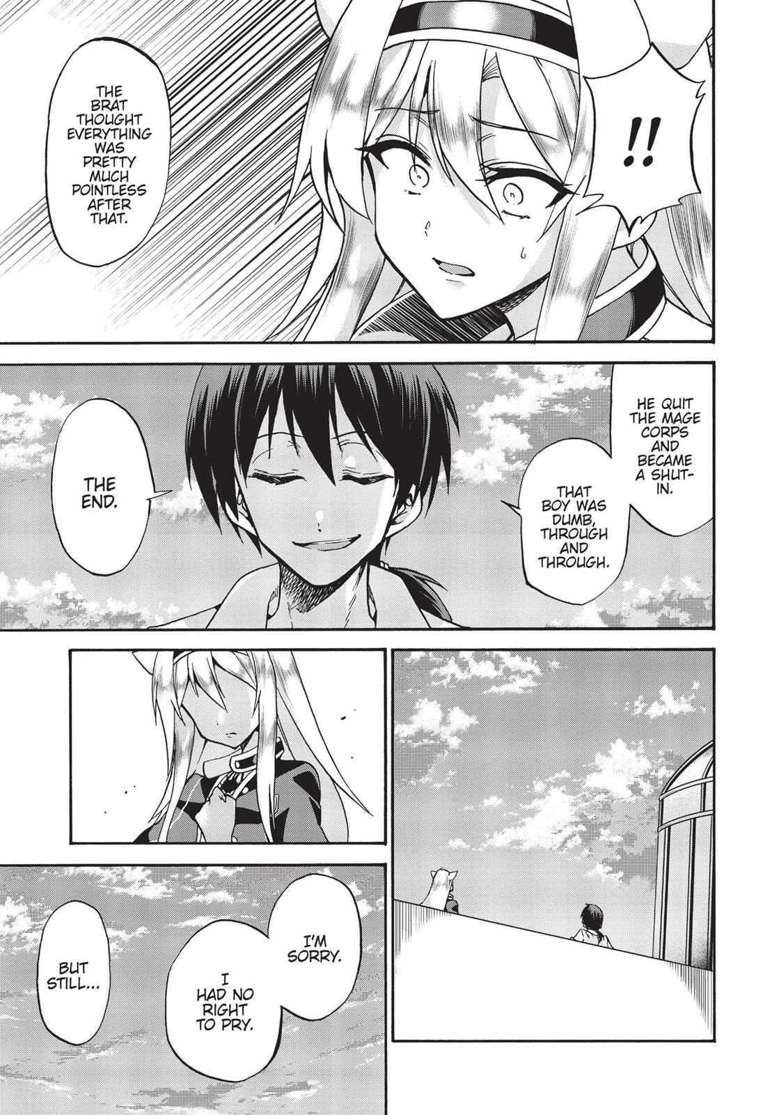 Roku de Nashi Majutsu Koushi to Kinki Kyouten Chapter 30 page 11 - Chapter 30: Lecture 30