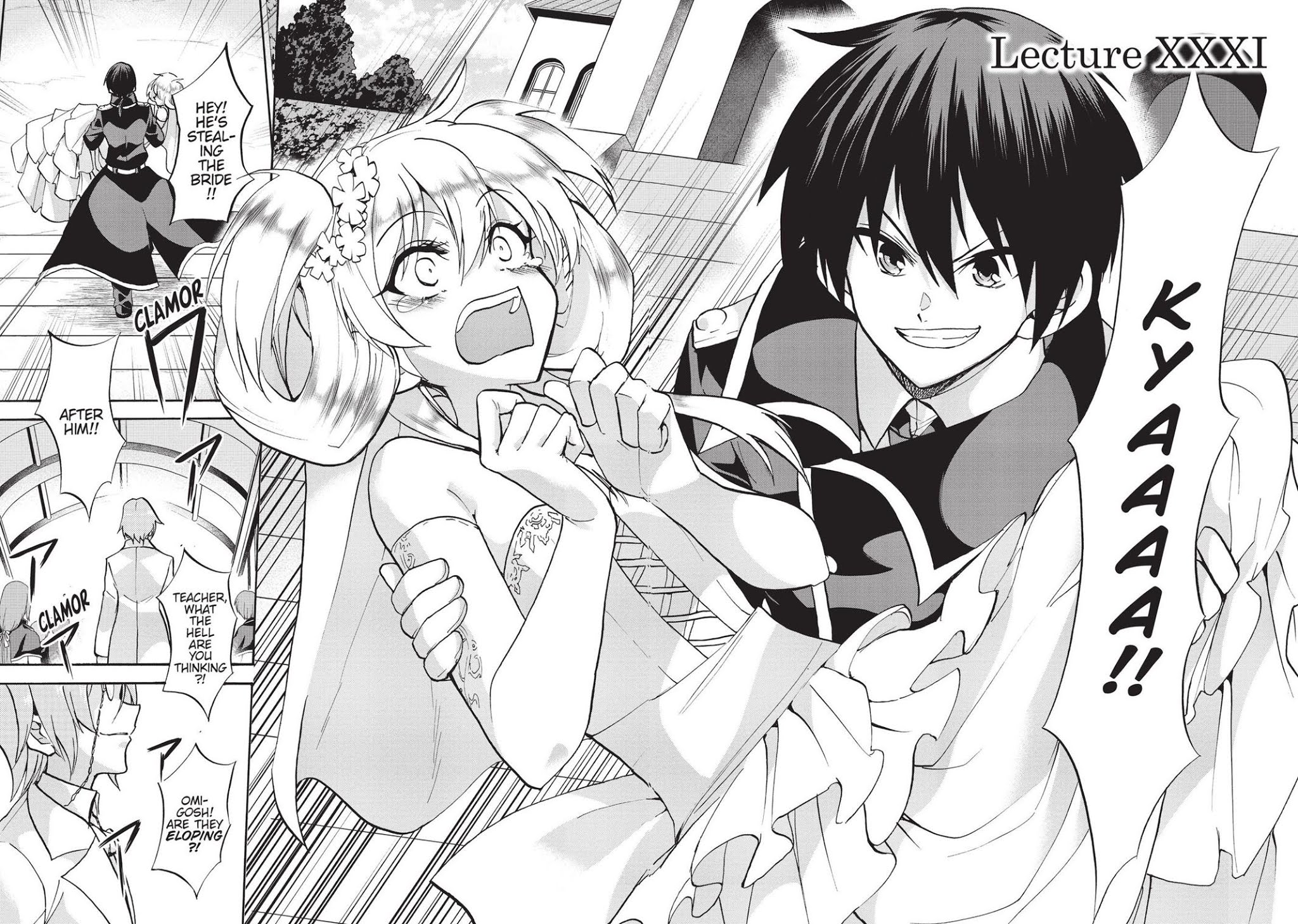 Roku de Nashi Majutsu Koushi to Kinki Kyouten Chapter 31 page 2 - Chapter 31: Lecture 31