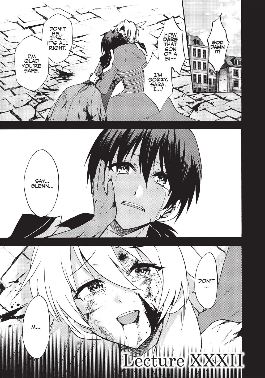 Roku de Nashi Majutsu Koushi to Kinki Kyouten Chapter 32 page 1 - Chapter 32: Lecture 32