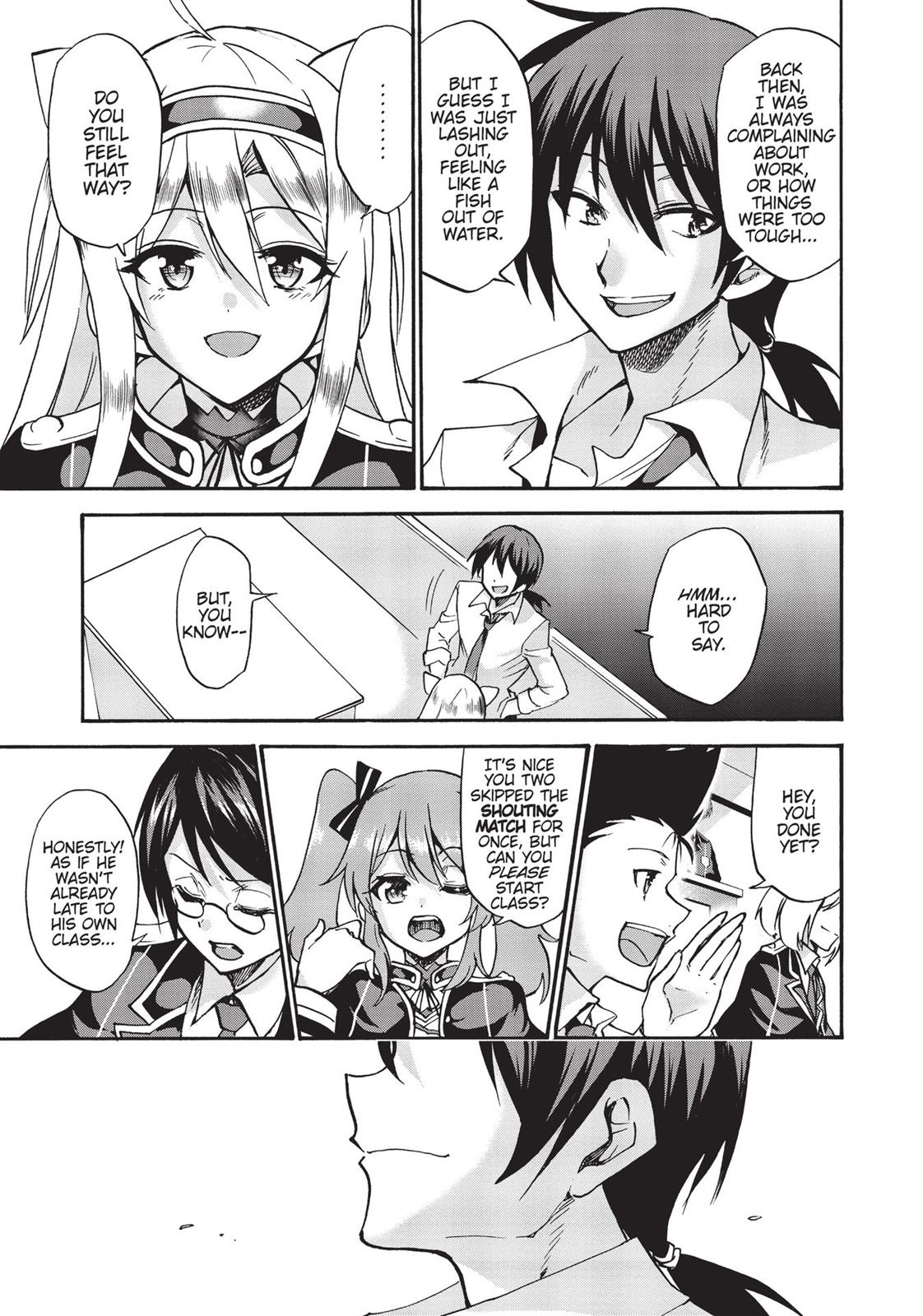 Roku de Nashi Majutsu Koushi to Kinki Kyouten Chapter 34 page 19 - Chapter 34: Lecture 34