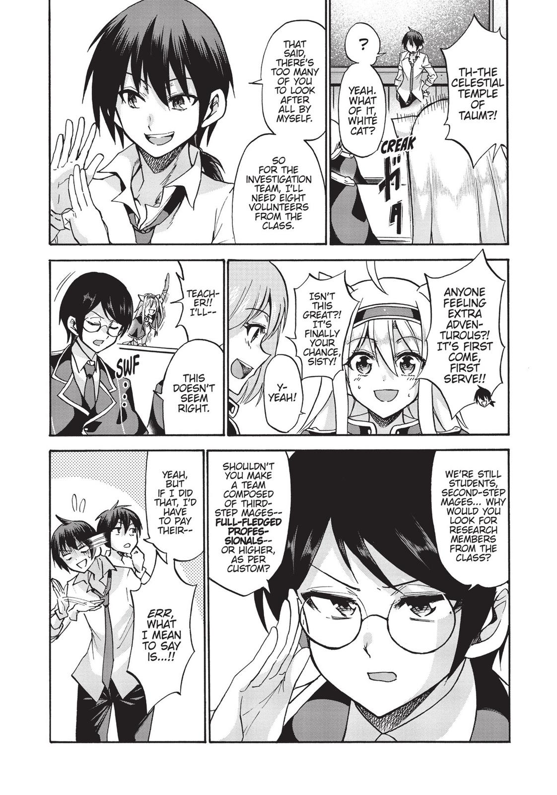 Roku de Nashi Majutsu Koushi to Kinki Kyouten Chapter 35 page 17 - Chapter 35: Lecture 35