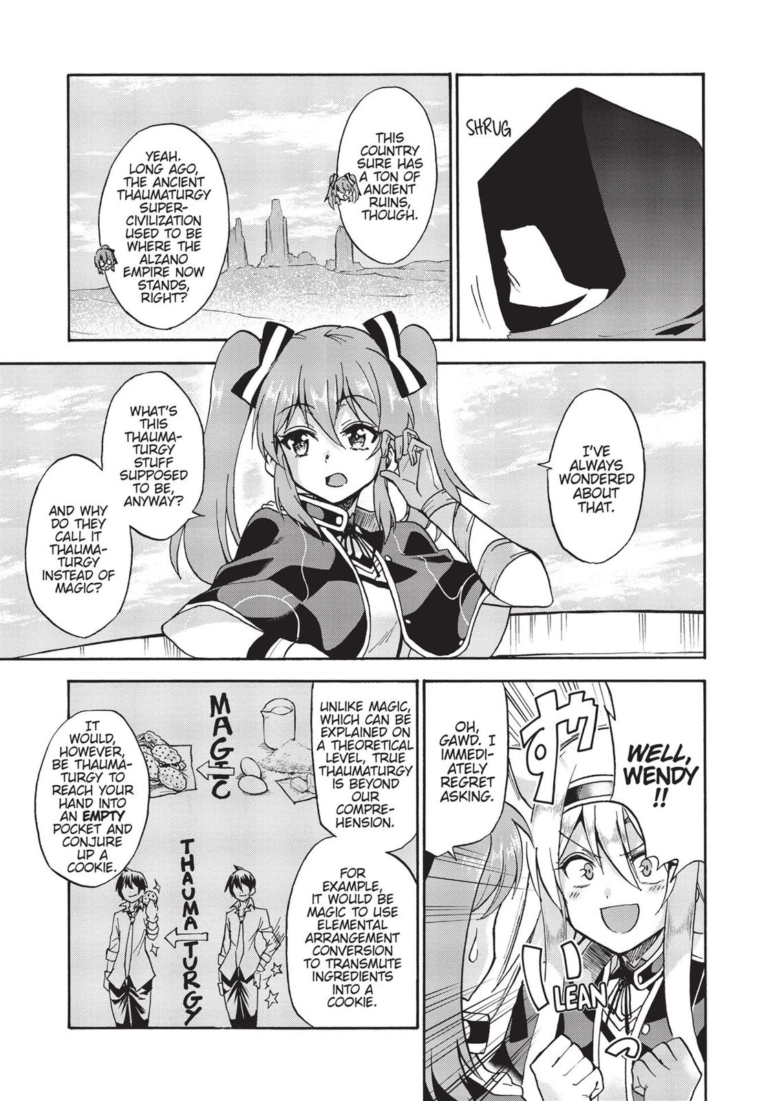 Roku de Nashi Majutsu Koushi to Kinki Kyouten Chapter 35 page 34 - Chapter 35: Lecture 35