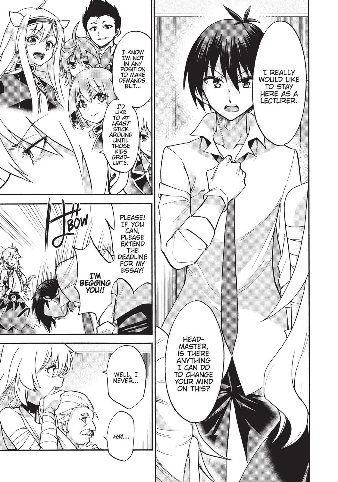 Roku de Nashi Majutsu Koushi to Kinki Kyouten Chapter 35 page 7 - Chapter 35: Lecture 35