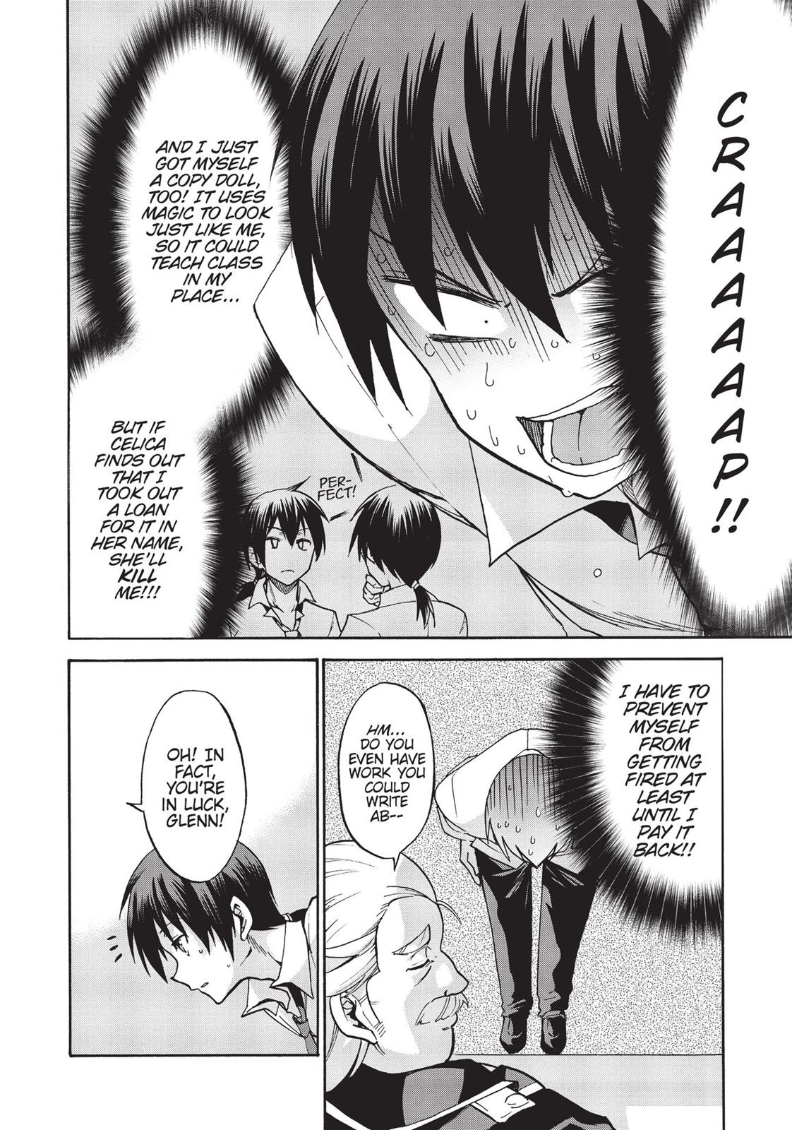 Roku de Nashi Majutsu Koushi to Kinki Kyouten Chapter 35 page 8 - Chapter 35: Lecture 35